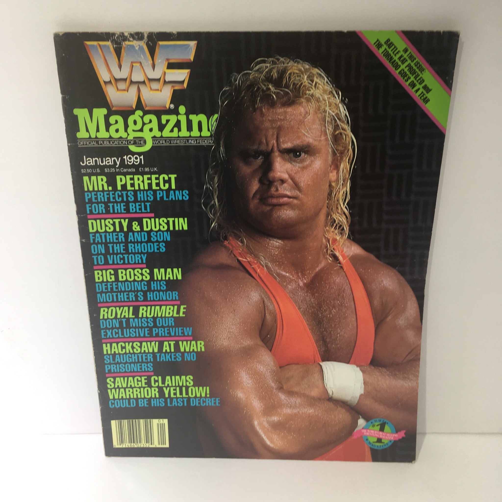 WWF Magazine: Mr. Perfect - Royal Rumble - January 1991