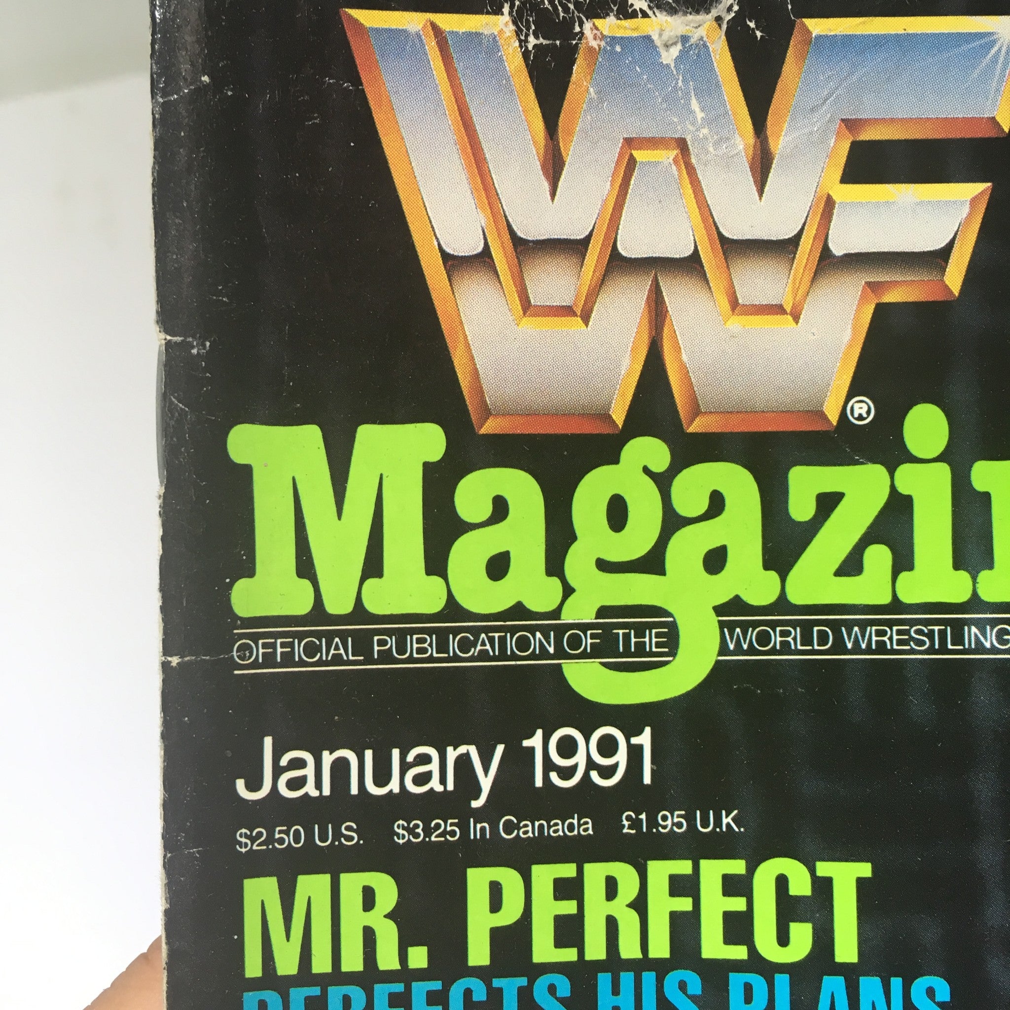 WWF Magazine: Mr. Perfect - Royal Rumble - January 1991