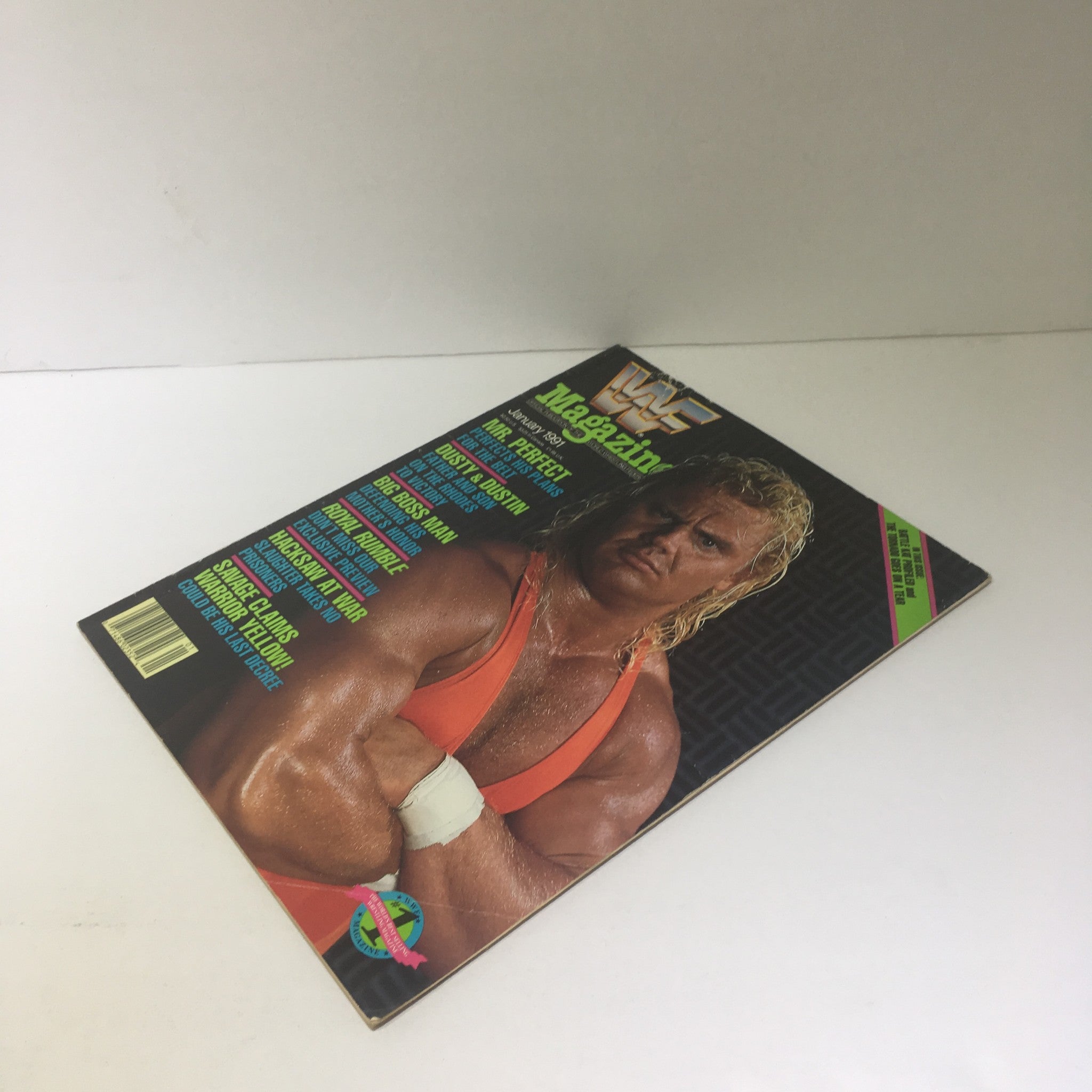 WWF Magazine: Mr. Perfect - Royal Rumble - January 1991