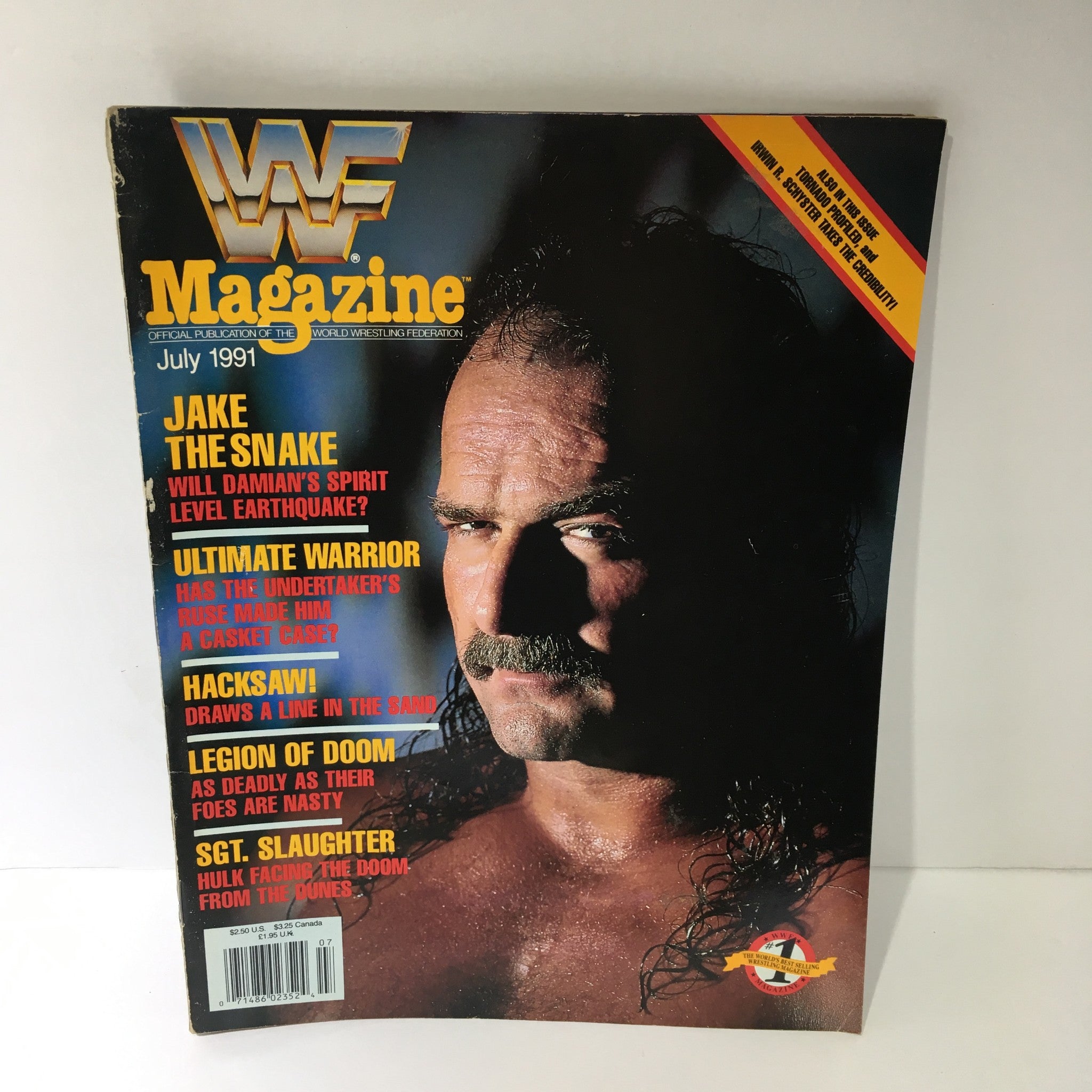 WWF Magazine: Jake the Snake July 1991