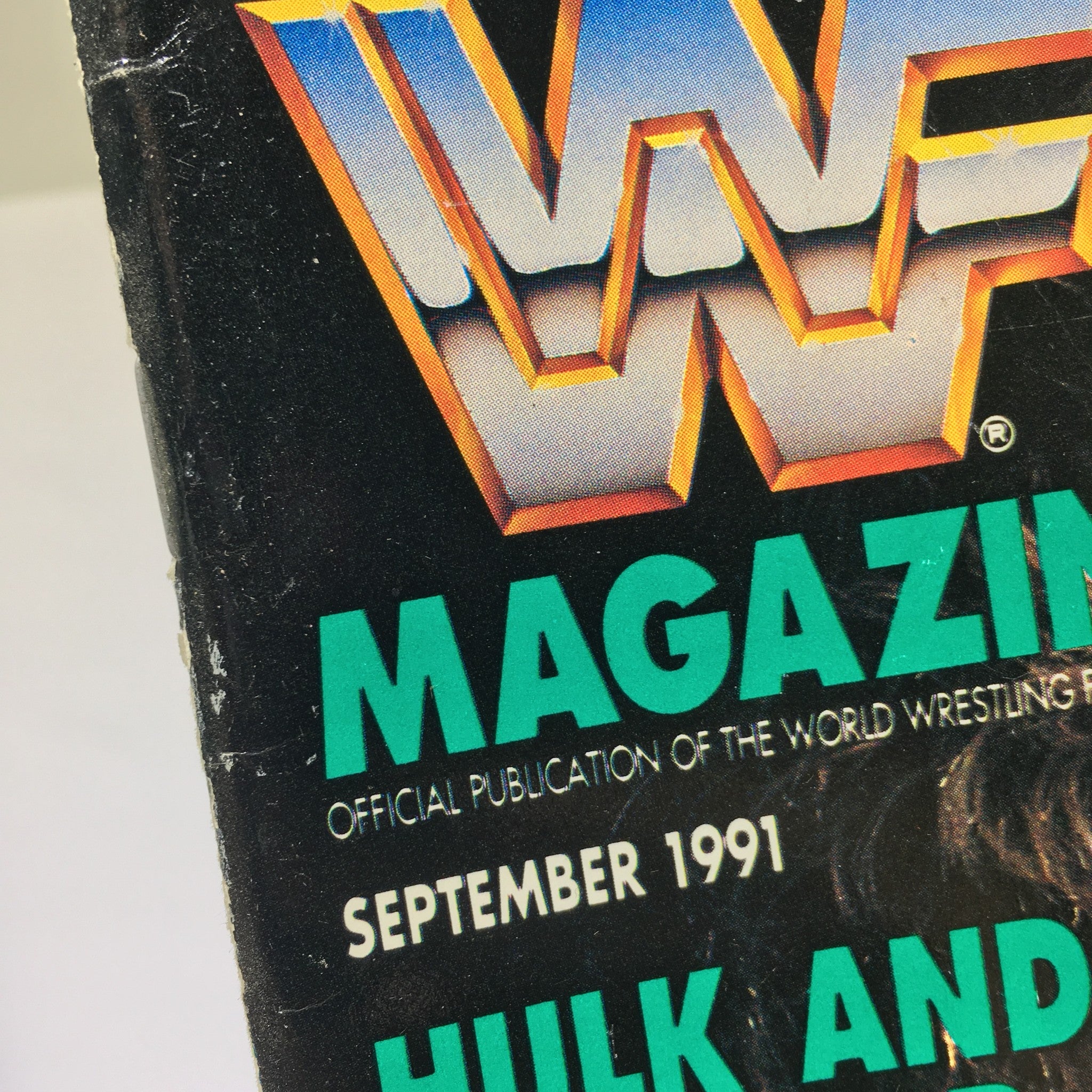 WWF Magazine: Hulk and Warrior Superstar Alliance September 1991