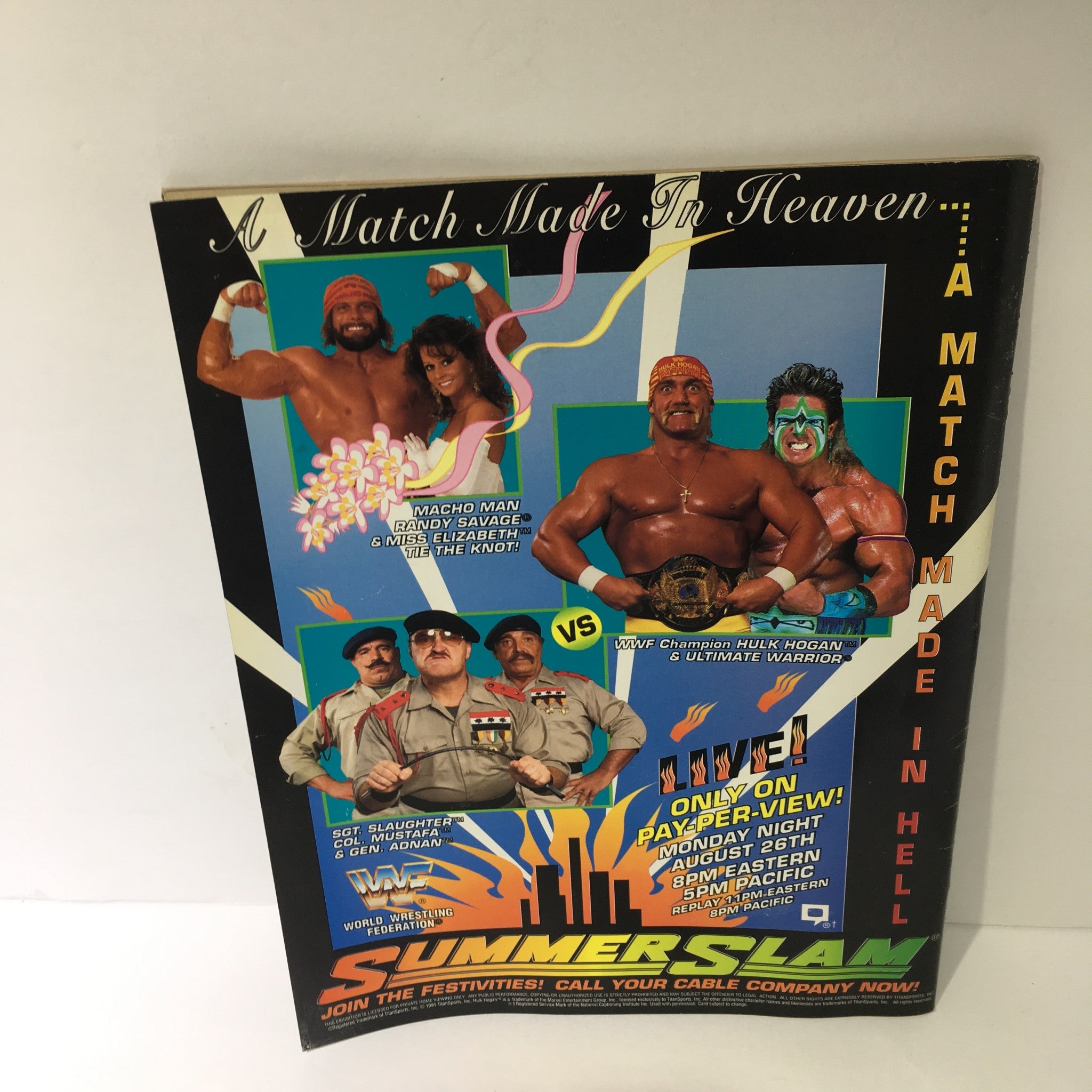 WWF Magazine: Hulk and Warrior Superstar Alliance September 1991