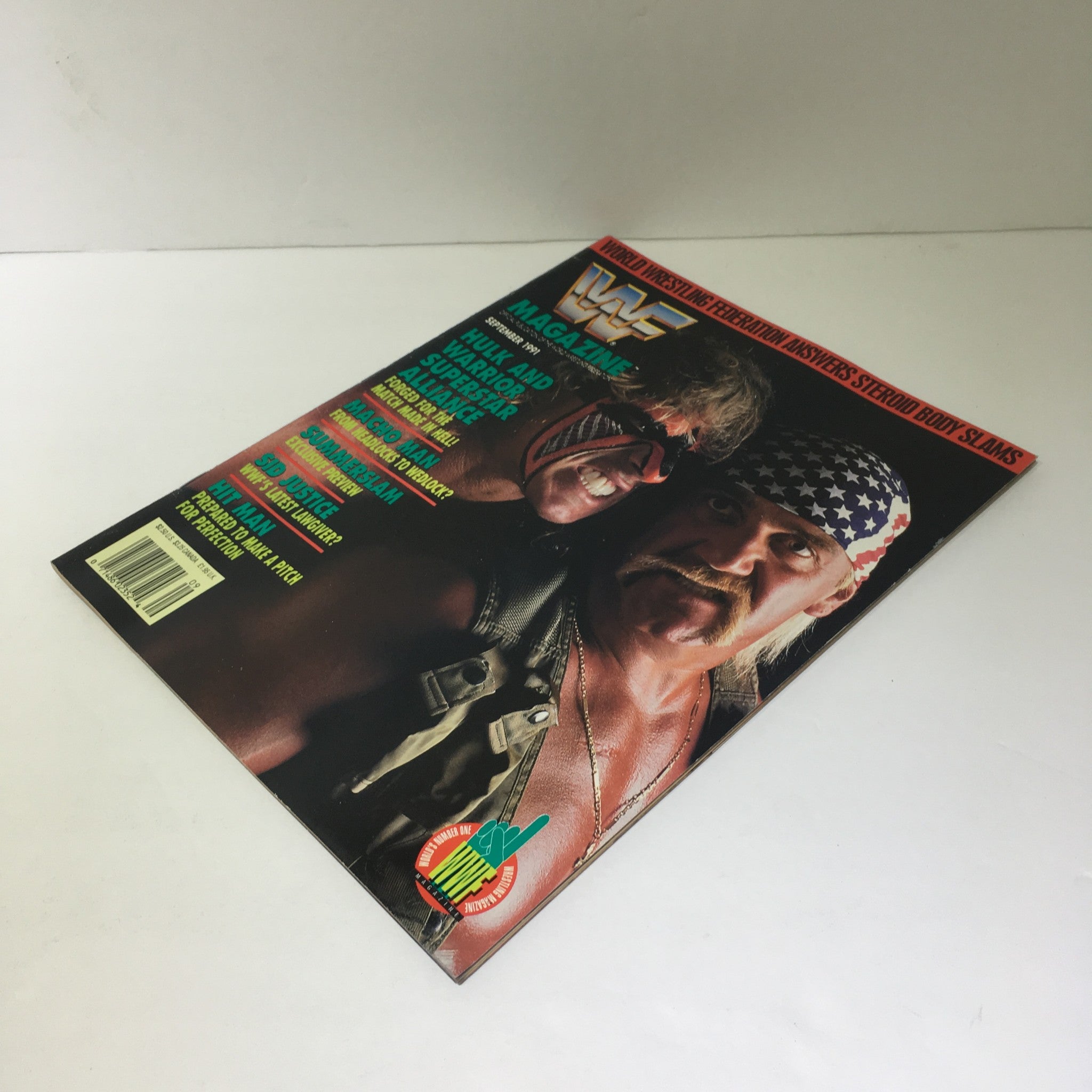 WWF Magazine: Hulk and Warrior Superstar Alliance September 1991