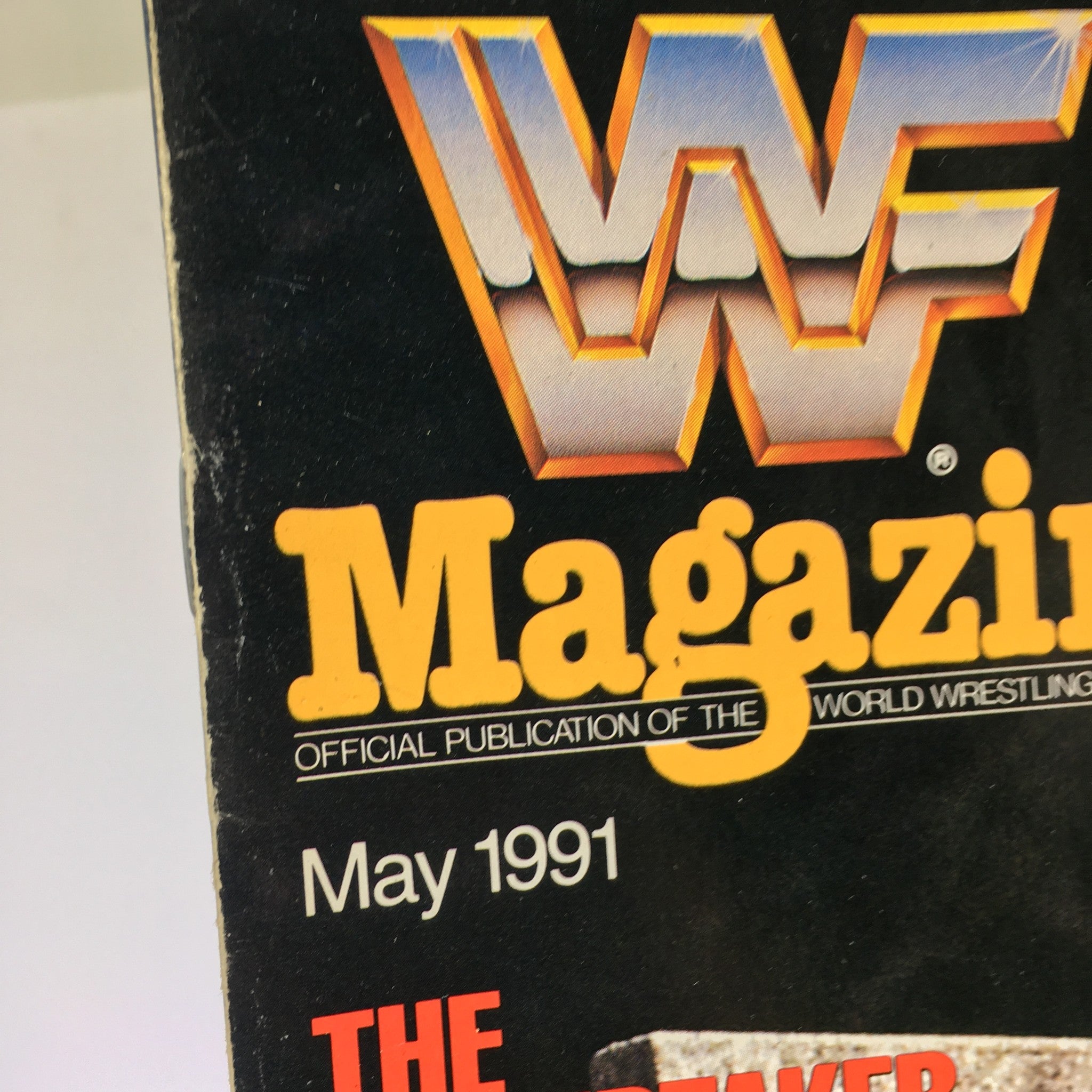 WWF Magazine: The Undertaker Grave Tasks Ahead May 1991