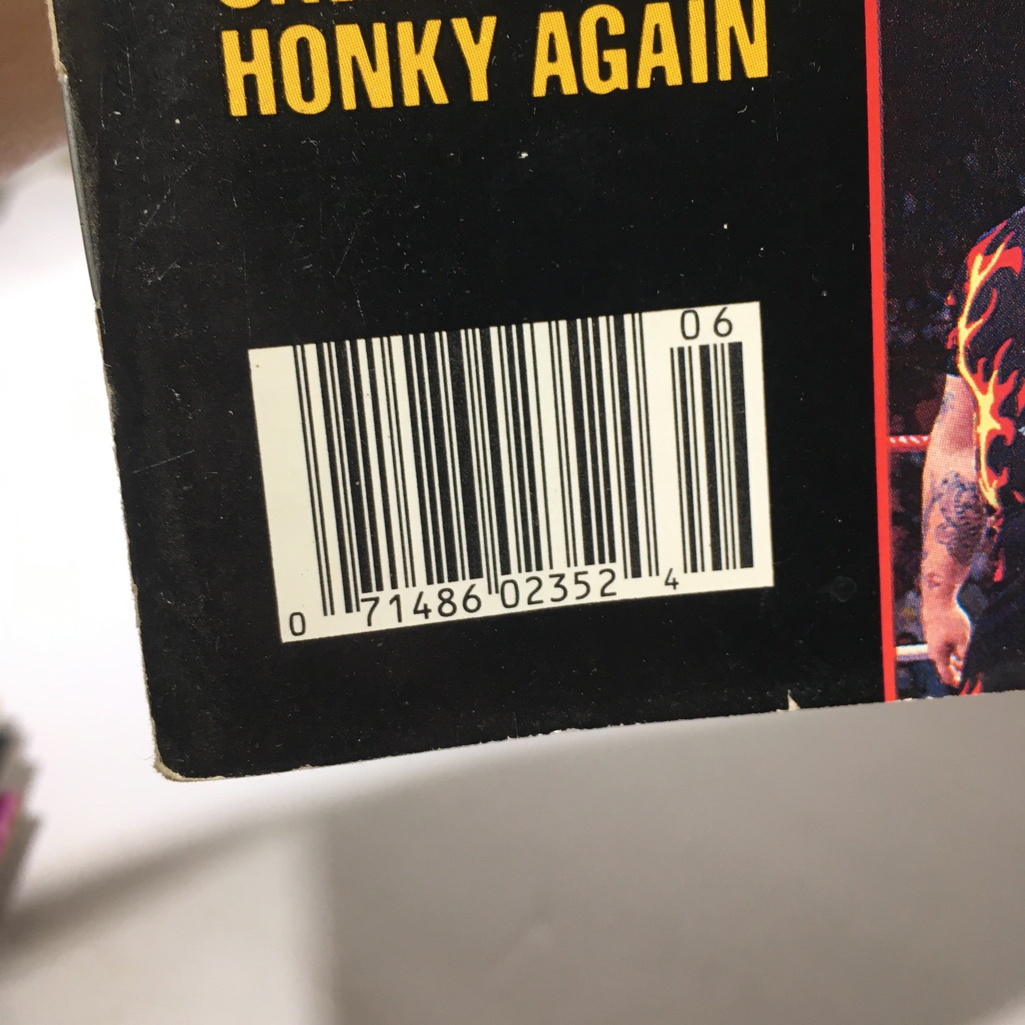 Barcode and publishing details from the back cover of the WWF Magazine with Randy 'Macho Man' Savage, June 1988.