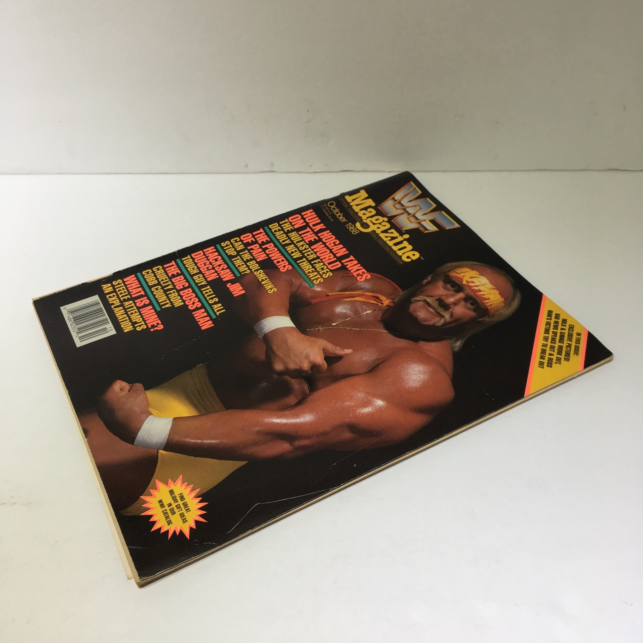 WWF Magazine: Hulk Hogan Takes on the World October 1988