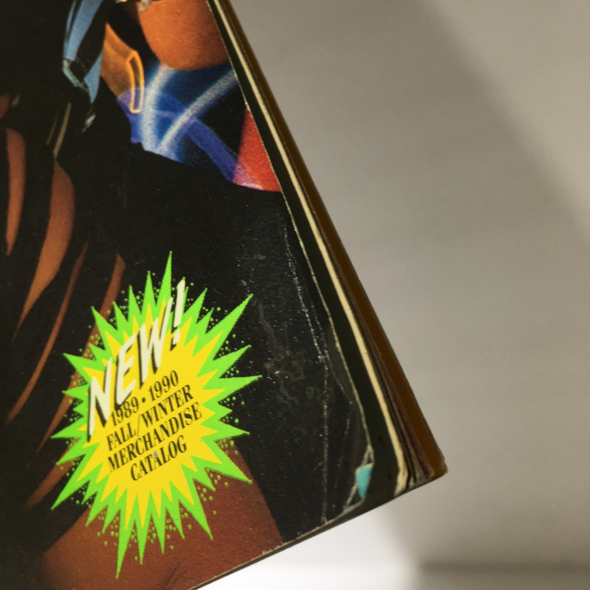 Side view of WWF Magazine: The Rockers - Summerslam is Coming! August 1989, featuring a new merchandise catalog announcement.