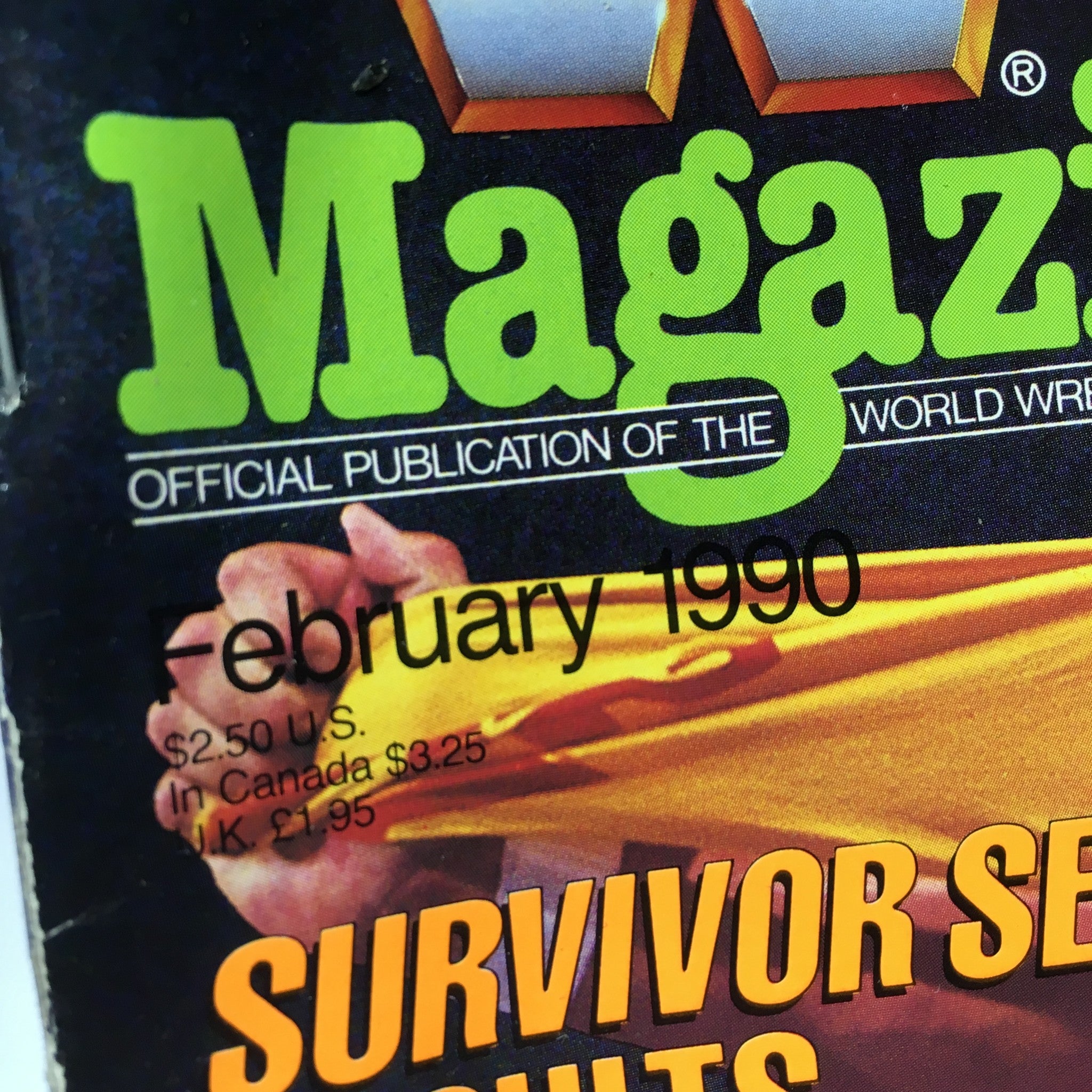 WWF Magazine: Survivor Series Results - Hulk Hogan in Main Event February 1990