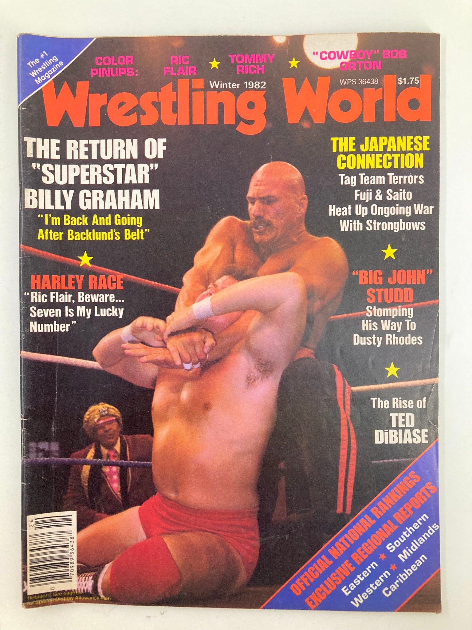 VTG Wrestling World Magazine Winter 1982 The Return of Superstar Billy Graham