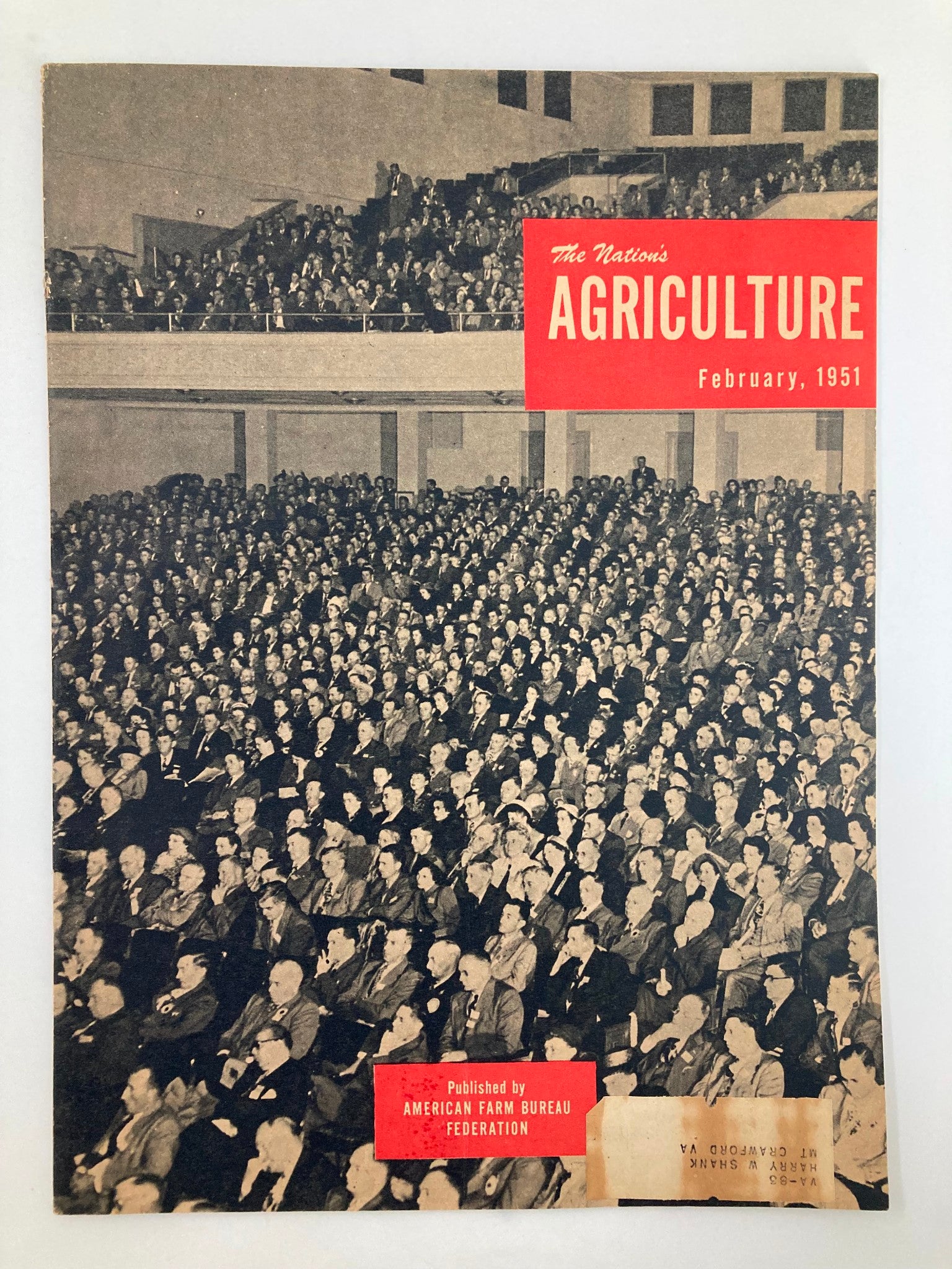 VTG The Nation's Agriculture Magazine February 1951 The Resolutions Committee