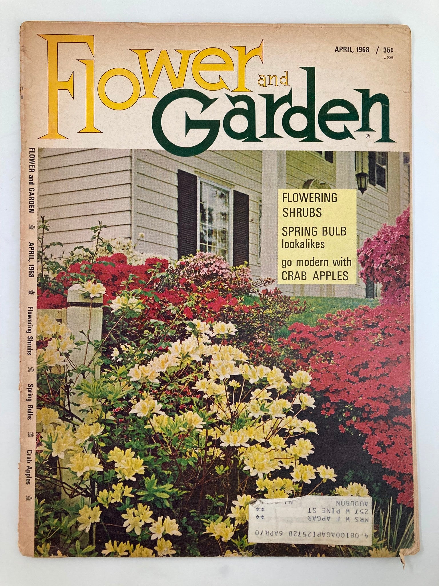 VTG Flower and Garden Magazine April 1968 Warmth, Moisture Magic on Waiting Buds