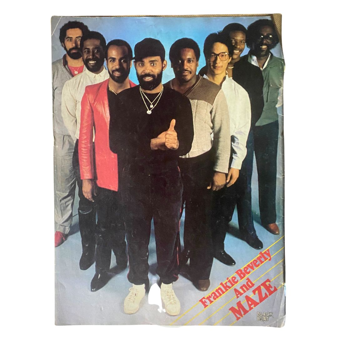 VTG Black Beat Magazine Frankie Beverly and Maze No Label