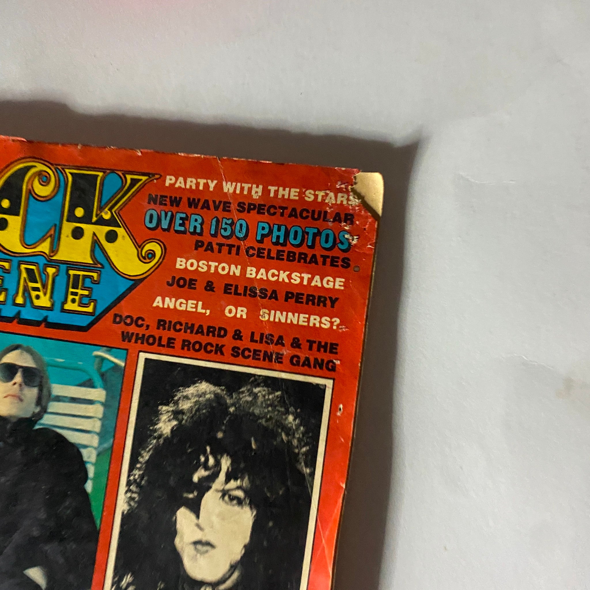 VTG Rock Scene Magazine September 1977 Led Zeppelin on Tour No Label