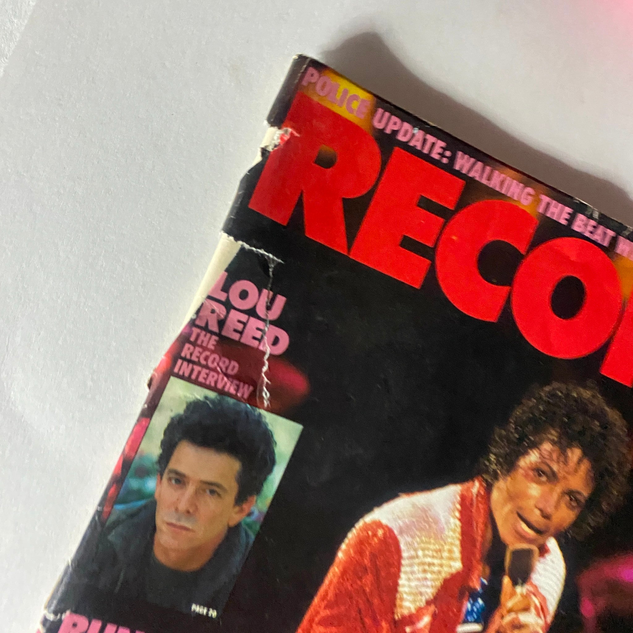 VTG Record Magazine October 1984 Vol 3 No. 12 Michael Jackson & The Jacksons