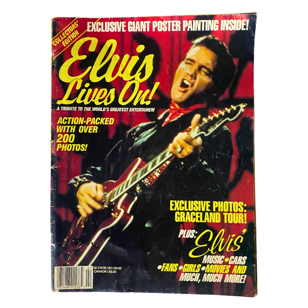 Elvis Lives On Magazine July 1992 A Tribute to Elvis Presley No Label