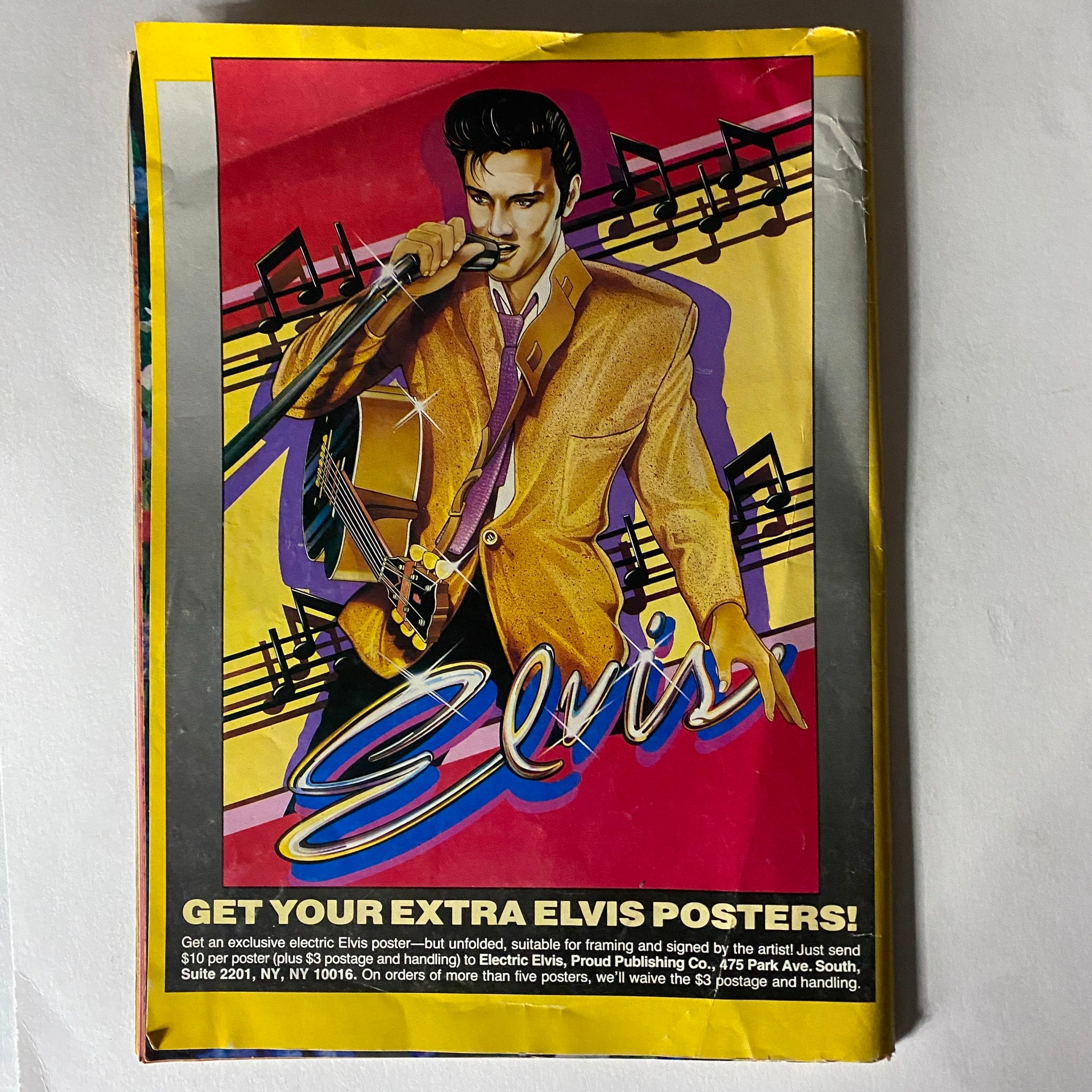 Elvis Lives On Magazine July 1992 A Tribute to Elvis Presley No Label