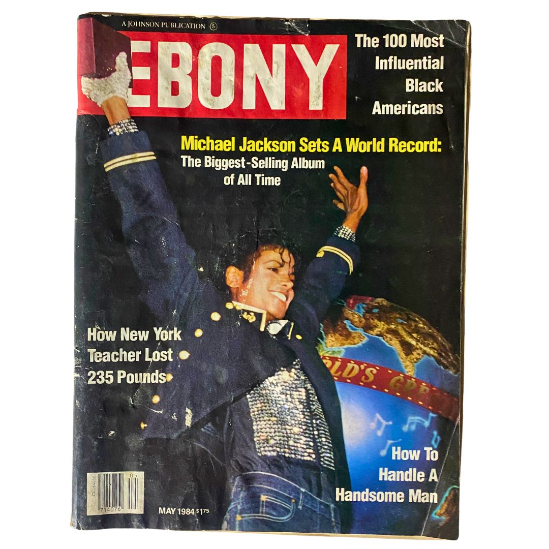 VTG Ebony Magazine May 1984 Michael Jackson GD Interior No Label