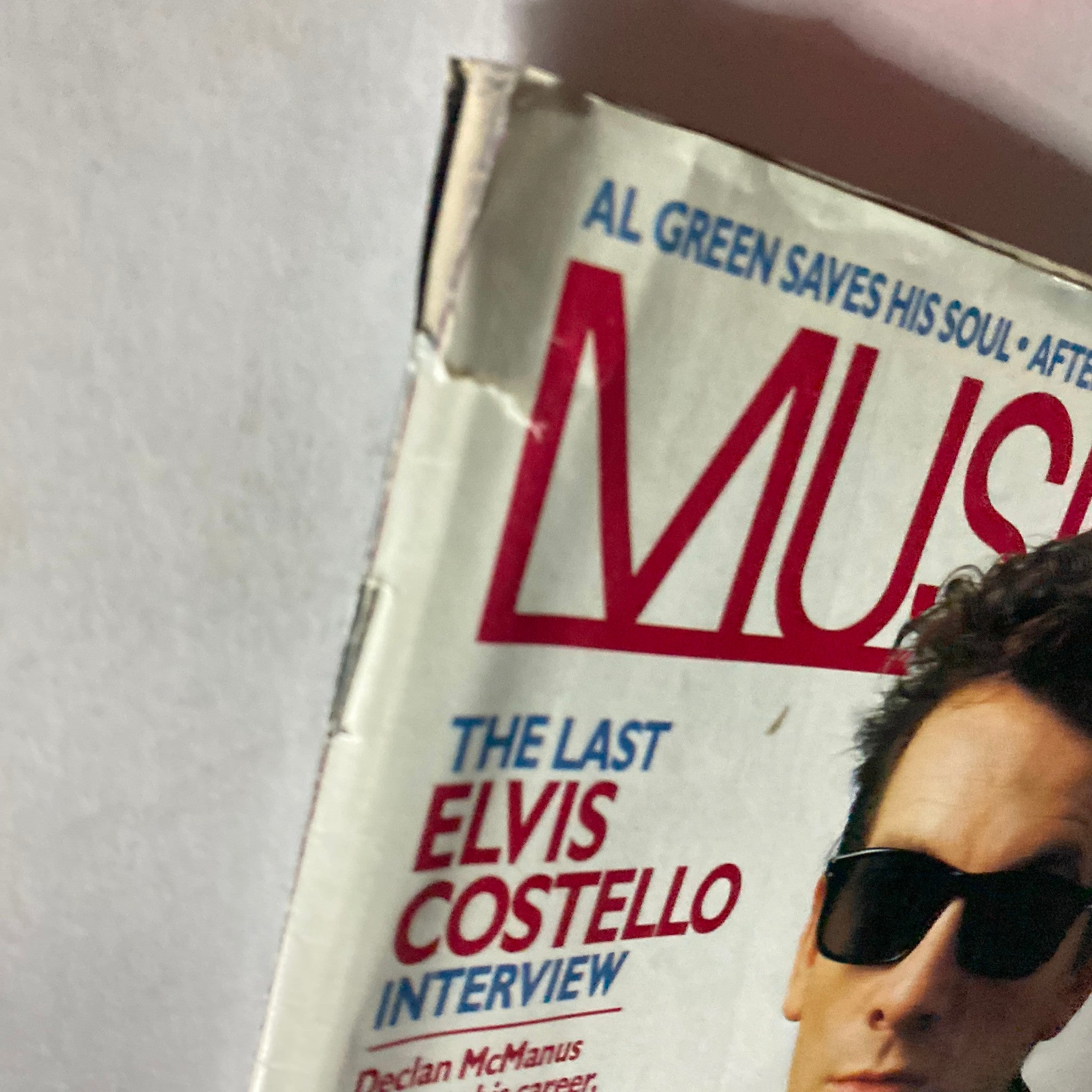 VTG Musician Magazine March 1986 No. 89 The Last Elvis Costello Interview