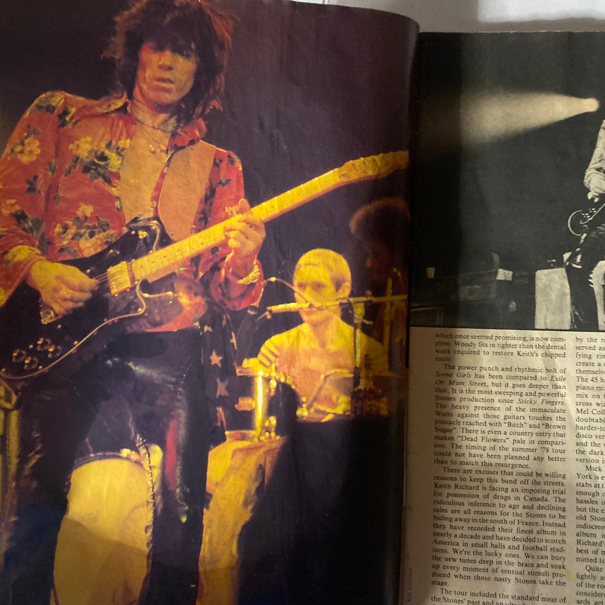 VTG Record Review Magazine October 1978 Mick Jagger GD Interior No Label