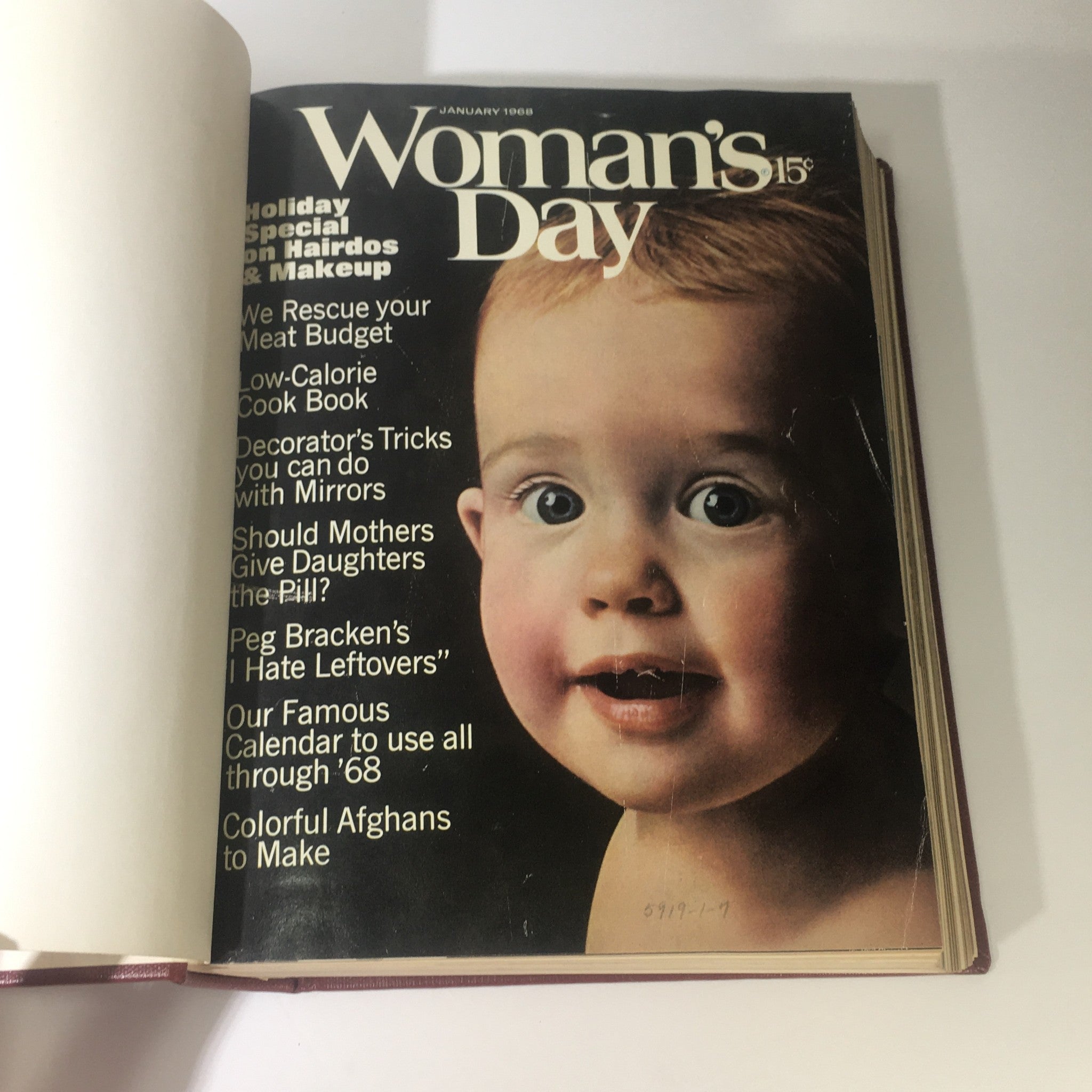 1968 Woman's Day Magazine Complete Year Round In One Book Compilation