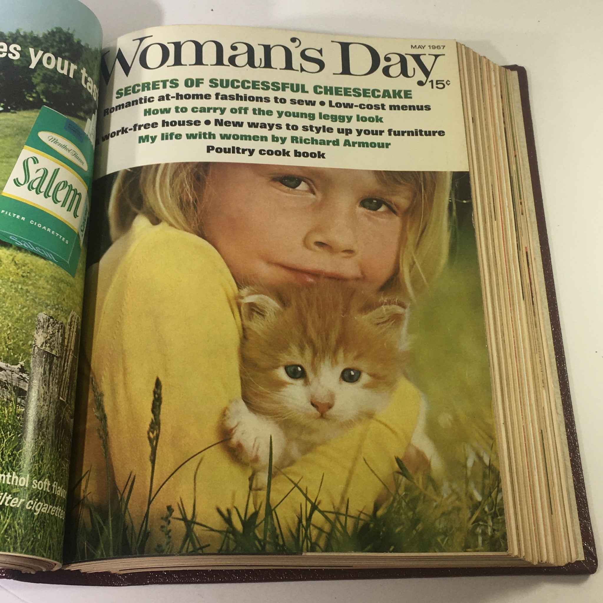 1967 Woman's Day Magazine Complete Year Round In One Book Compilation