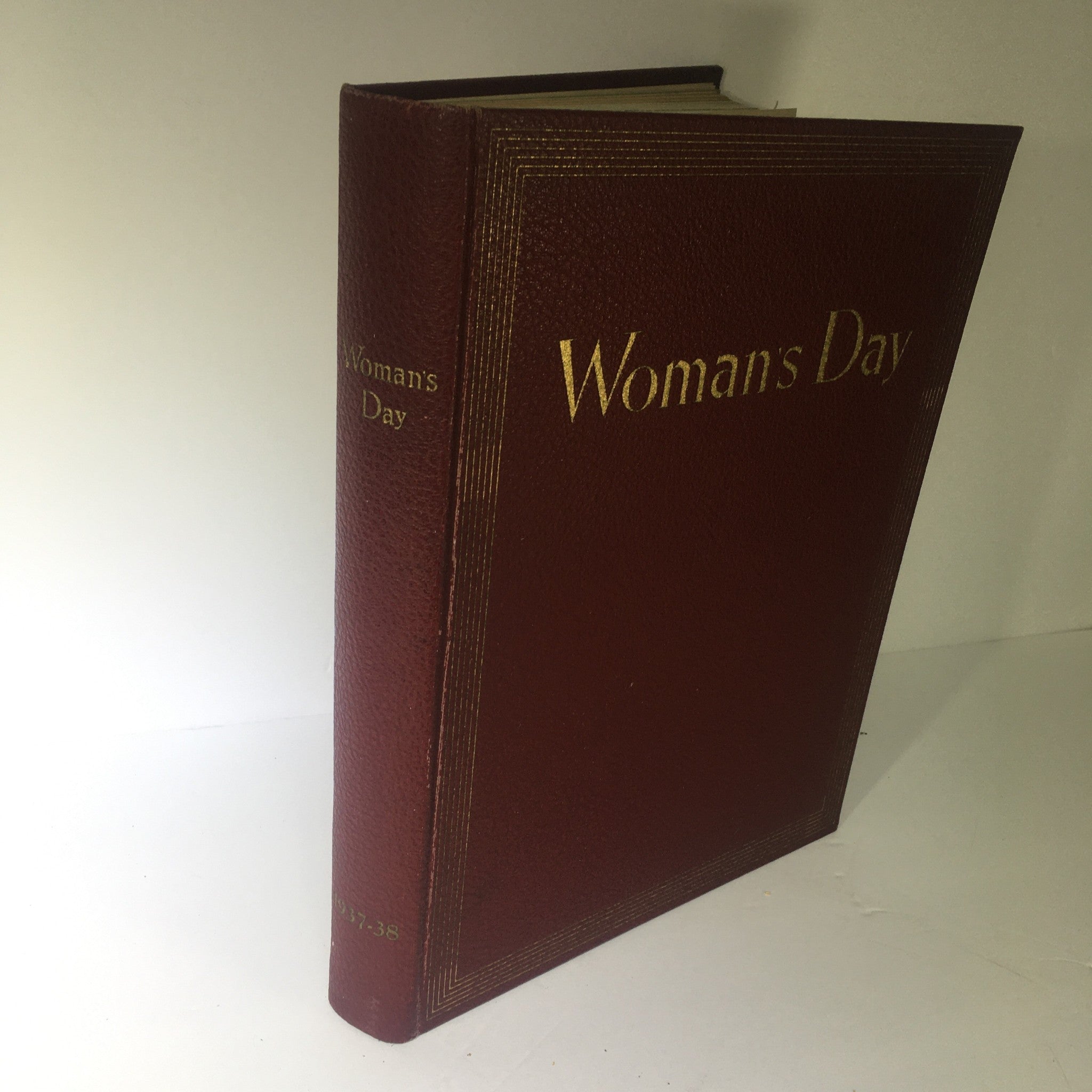 1937-1938 Woman's Day Magazine Complete Year Round In One Book Compilation