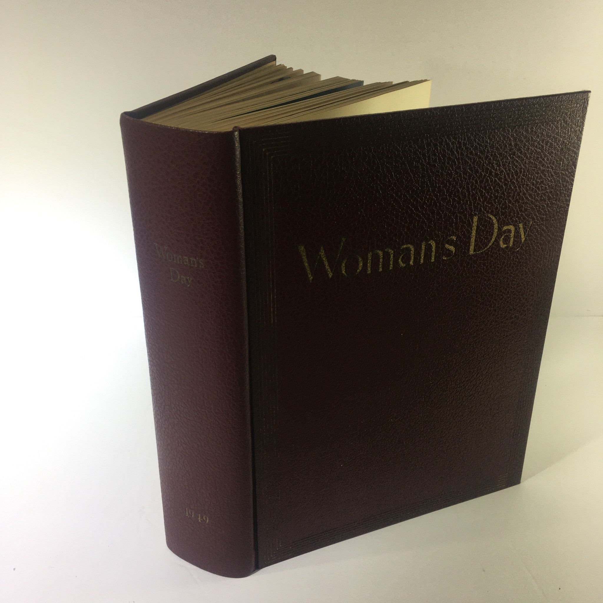 1949 Woman's Day Magazine Complete Year Round In One Book Compilation