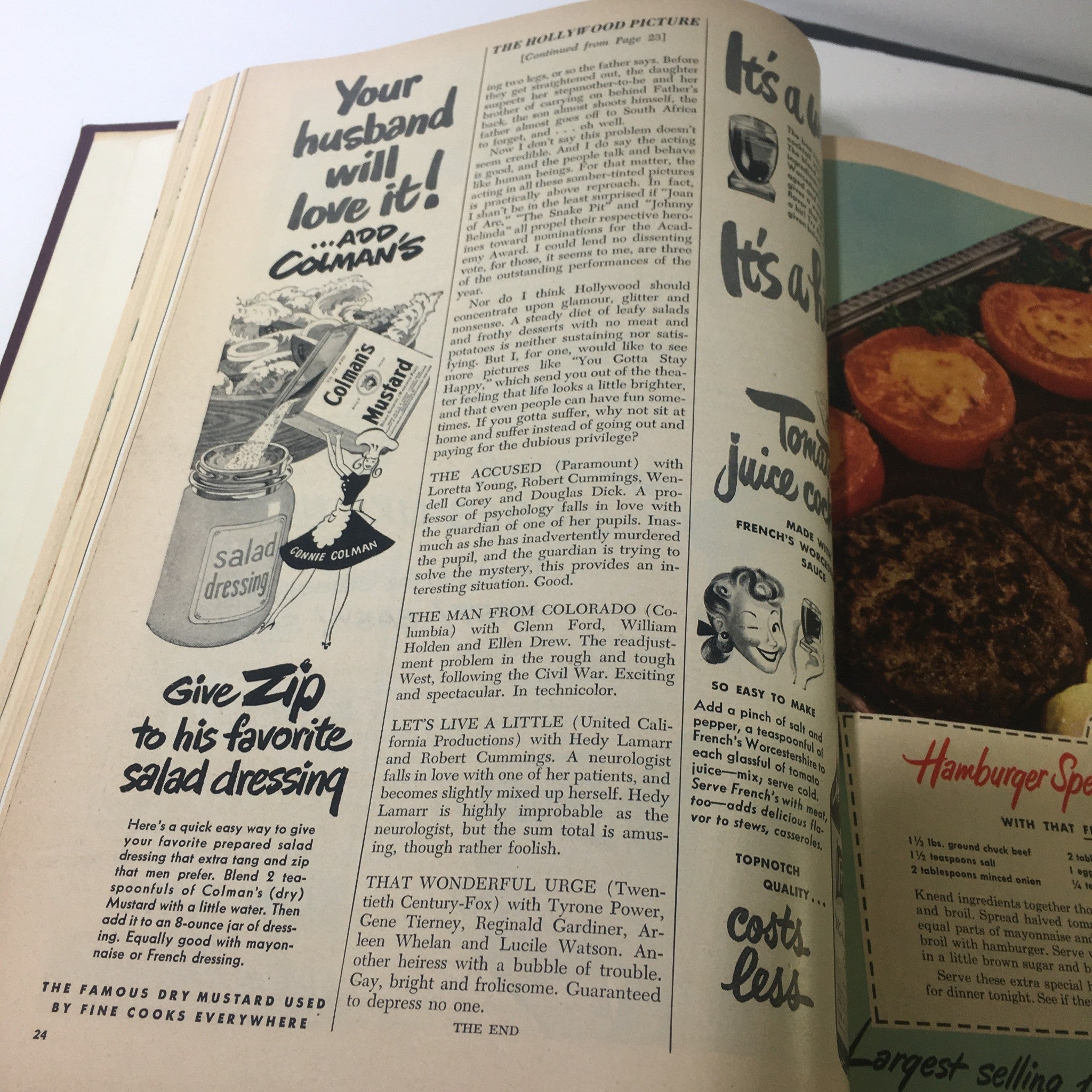 1949 Woman's Day Magazine Complete Year Round In One Book Compilation