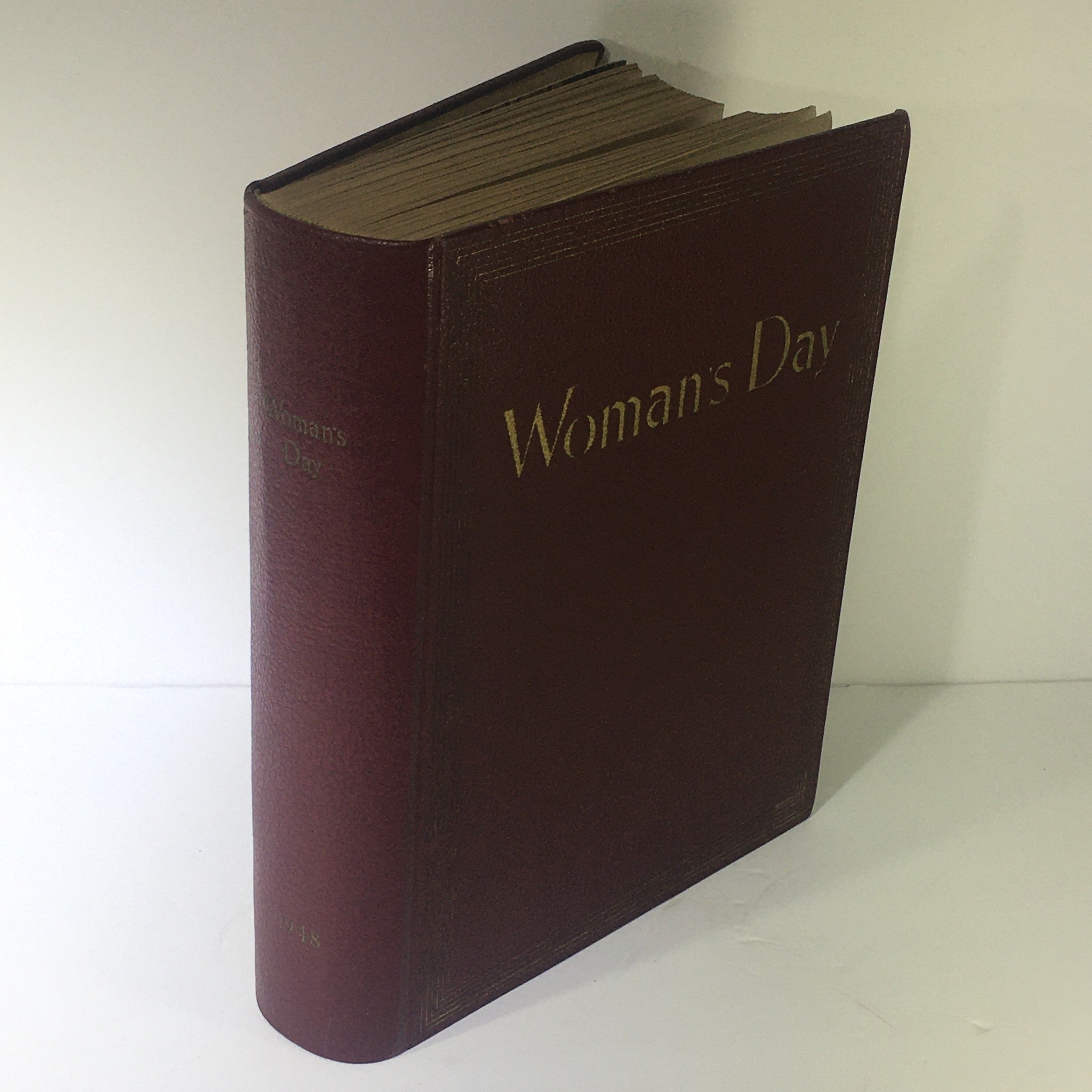 1948 Woman's Day Magazine Complete Year Round In One Book Compilation