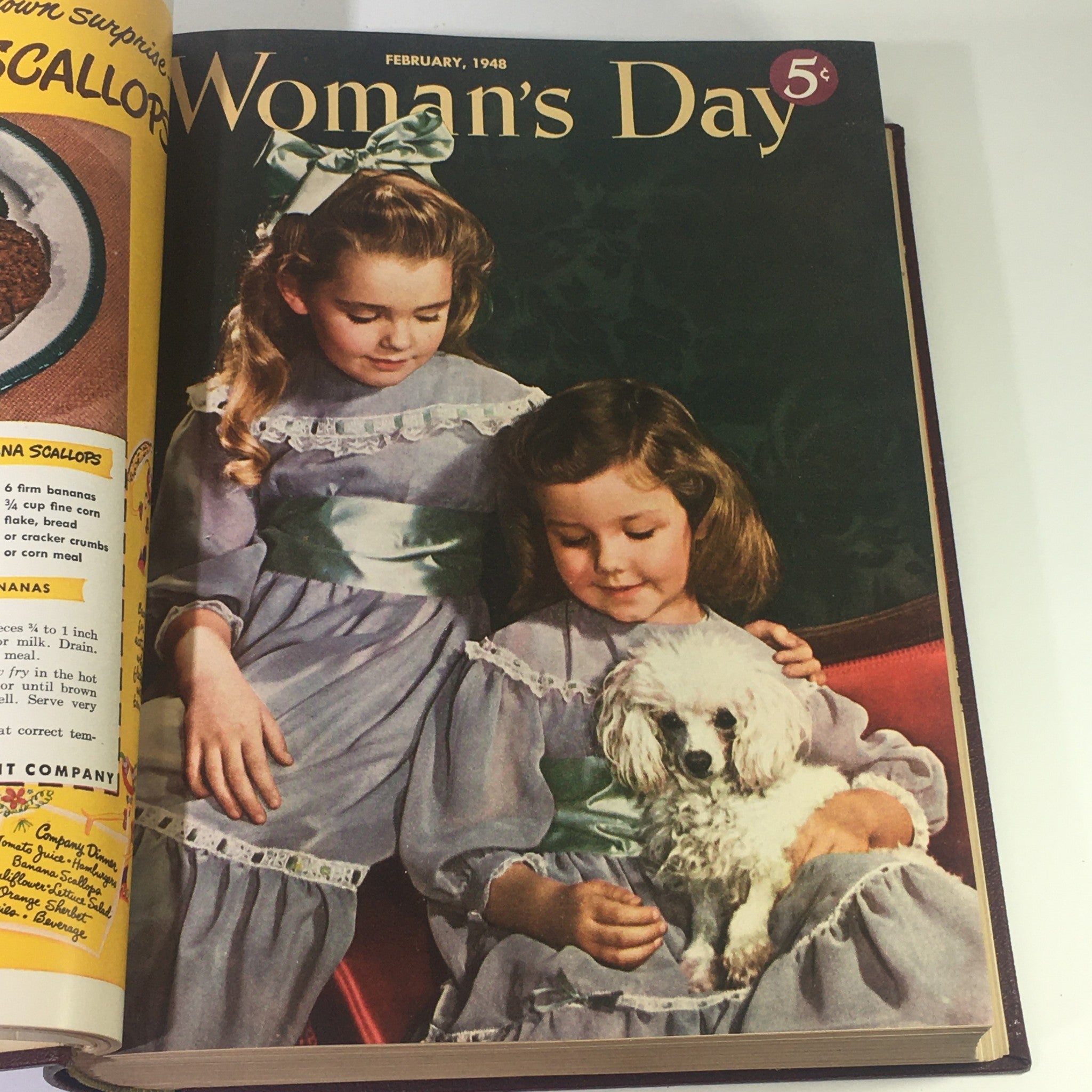 1948 Woman's Day Magazine Complete Year Round In One Book Compilation