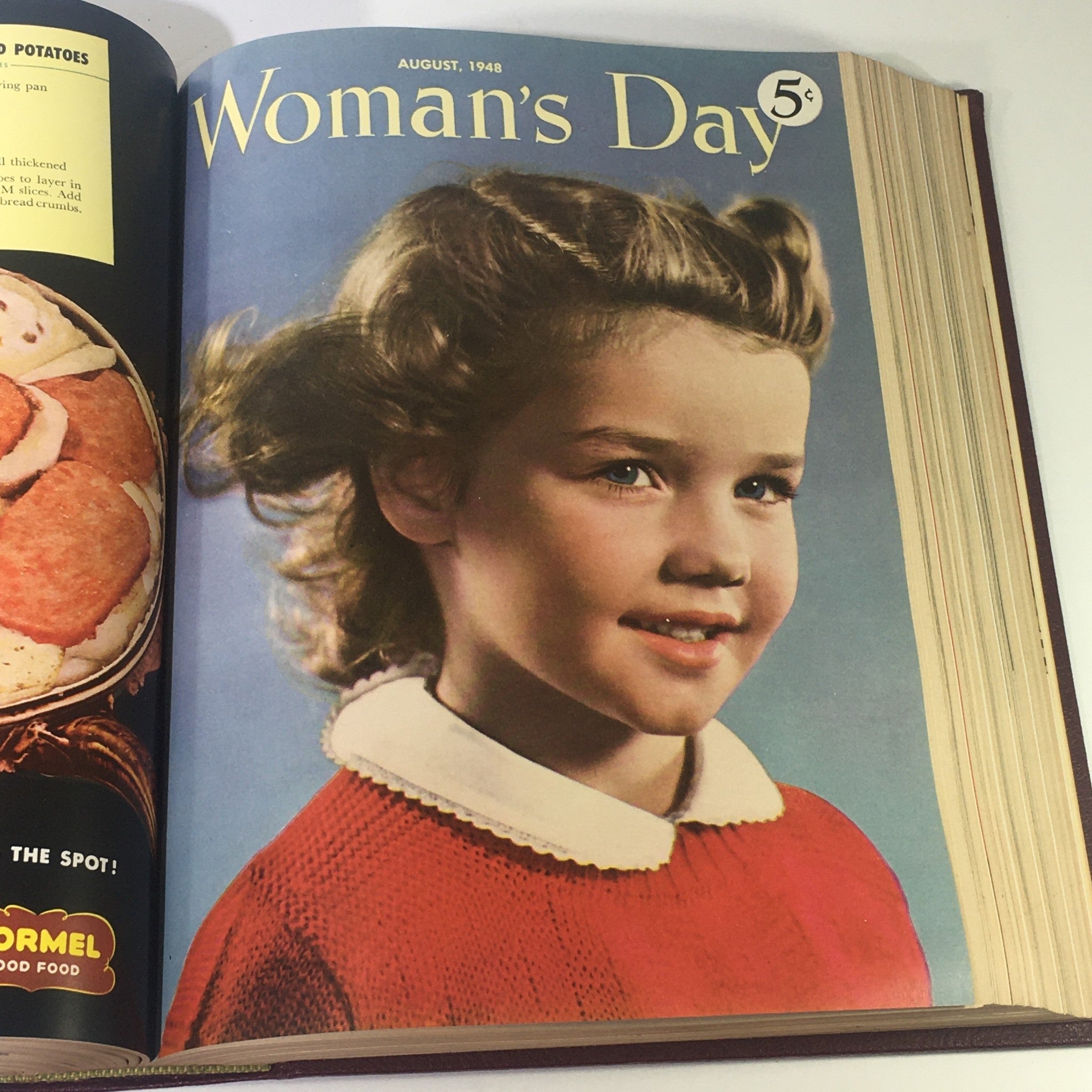 1948 Woman's Day Magazine Complete Year Round In One Book Compilation