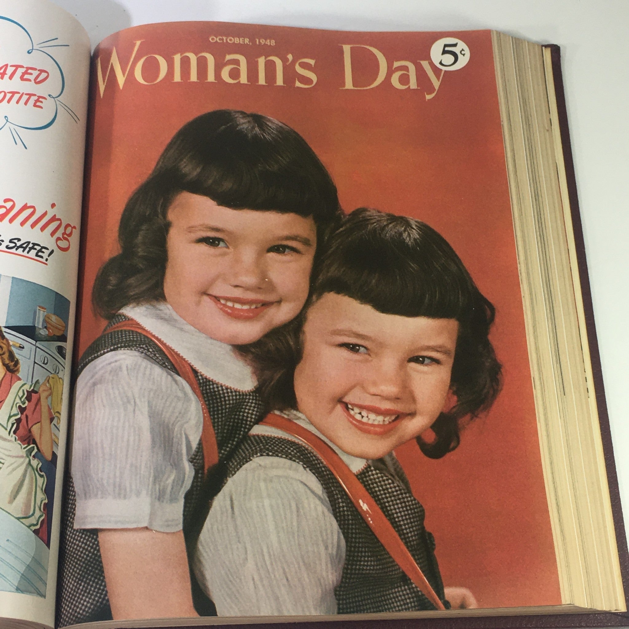 1948 Woman's Day Magazine Complete Year Round In One Book Compilation