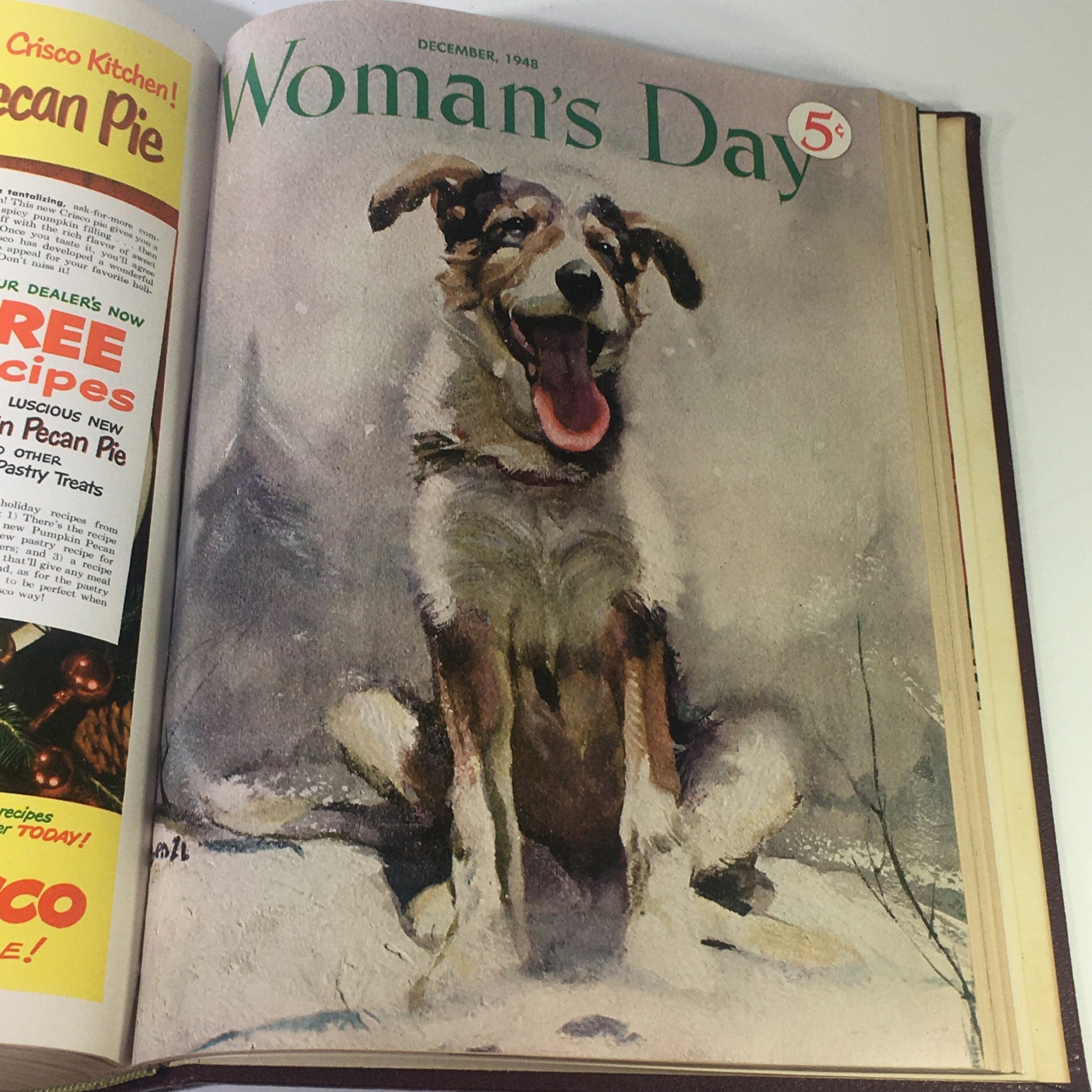 1948 Woman's Day Magazine Complete Year Round In One Book Compilation