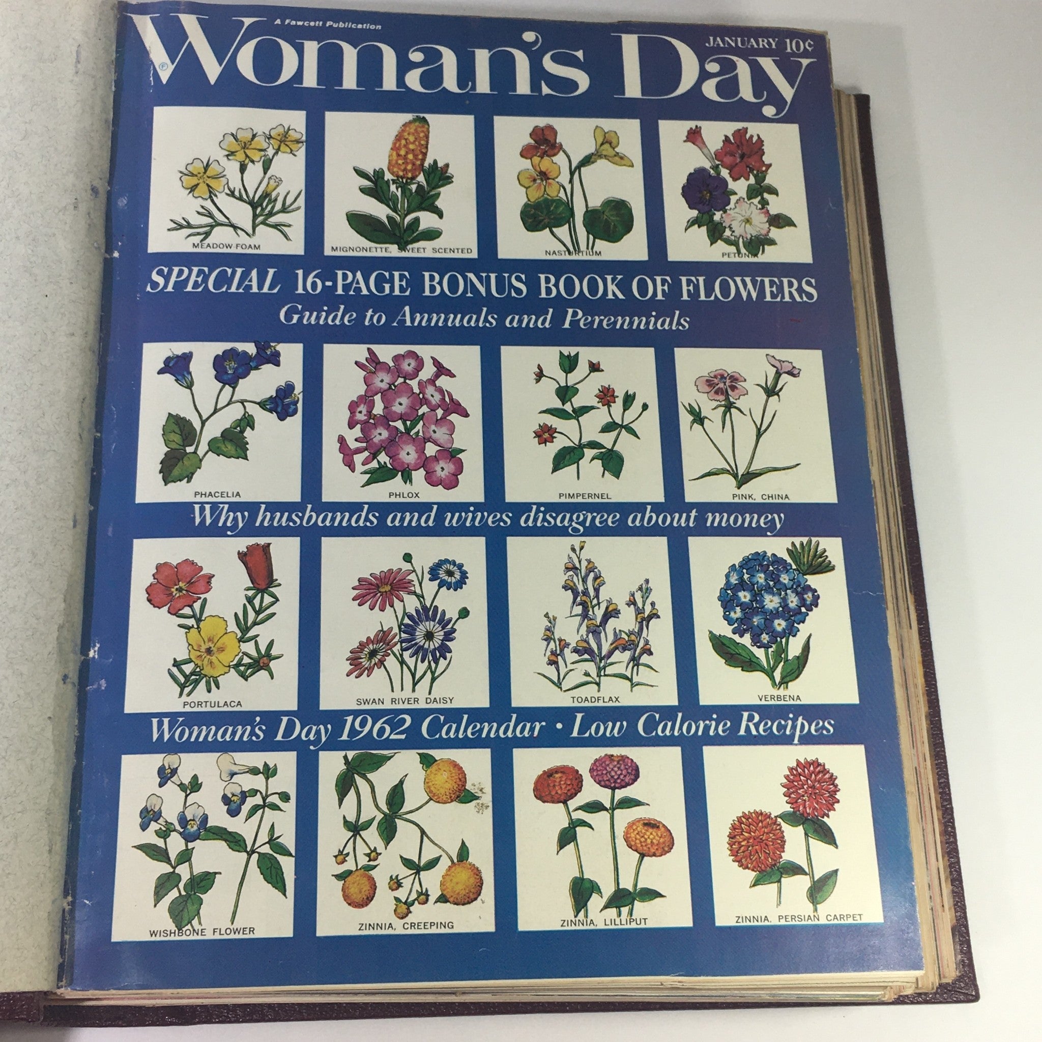 1962 Woman's Day Magazine Complete Year Round In One Book Compilation