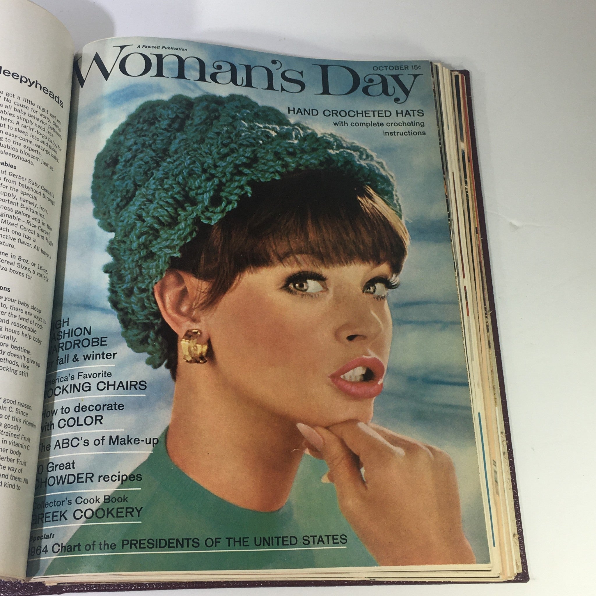 1964 Woman's Day Magazine Complete Year Round In One Book Compilation