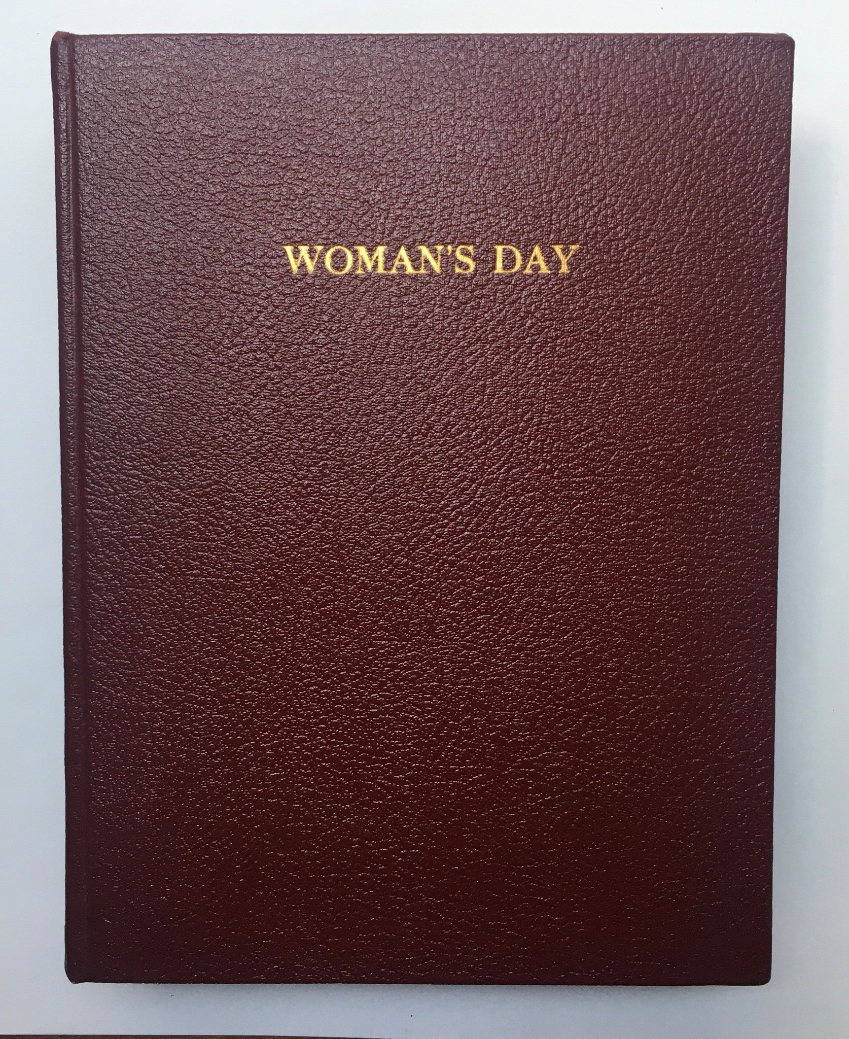 1966 Woman's Day Magazine, complete year-round compilation bound in a single book, featuring all issues from the year.