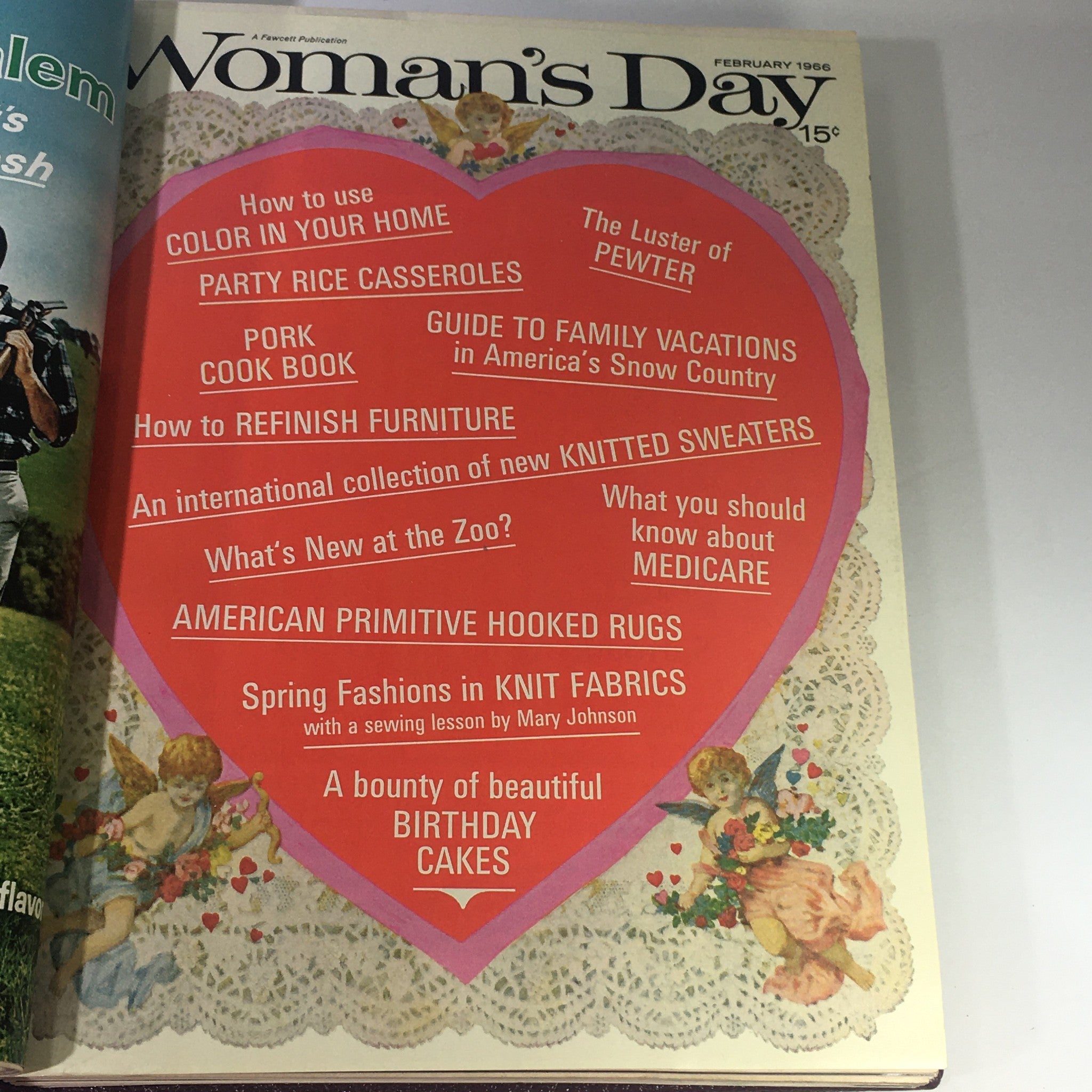 1966 Woman's Day Magazine Complete Year Round In One Book Compilation