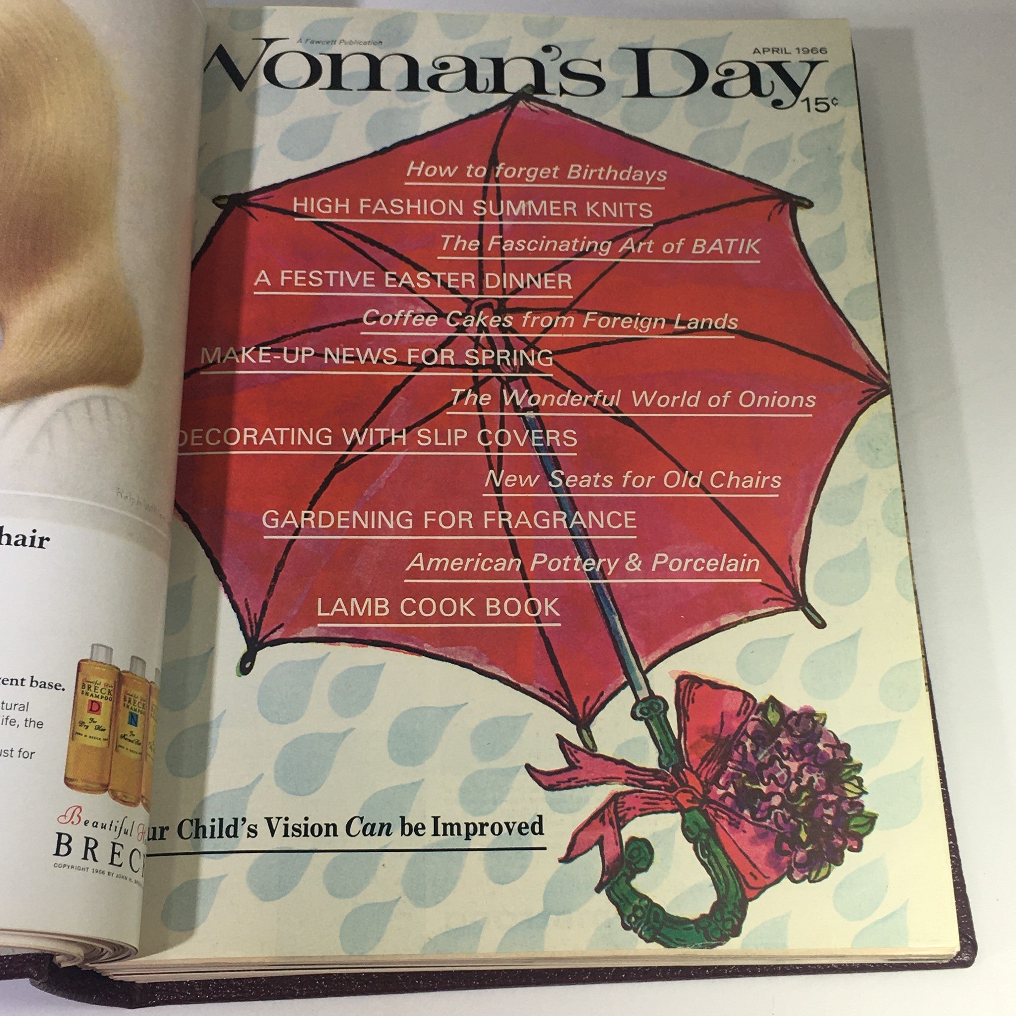 1966 Woman's Day Magazine Complete Year Round In One Book Compilation