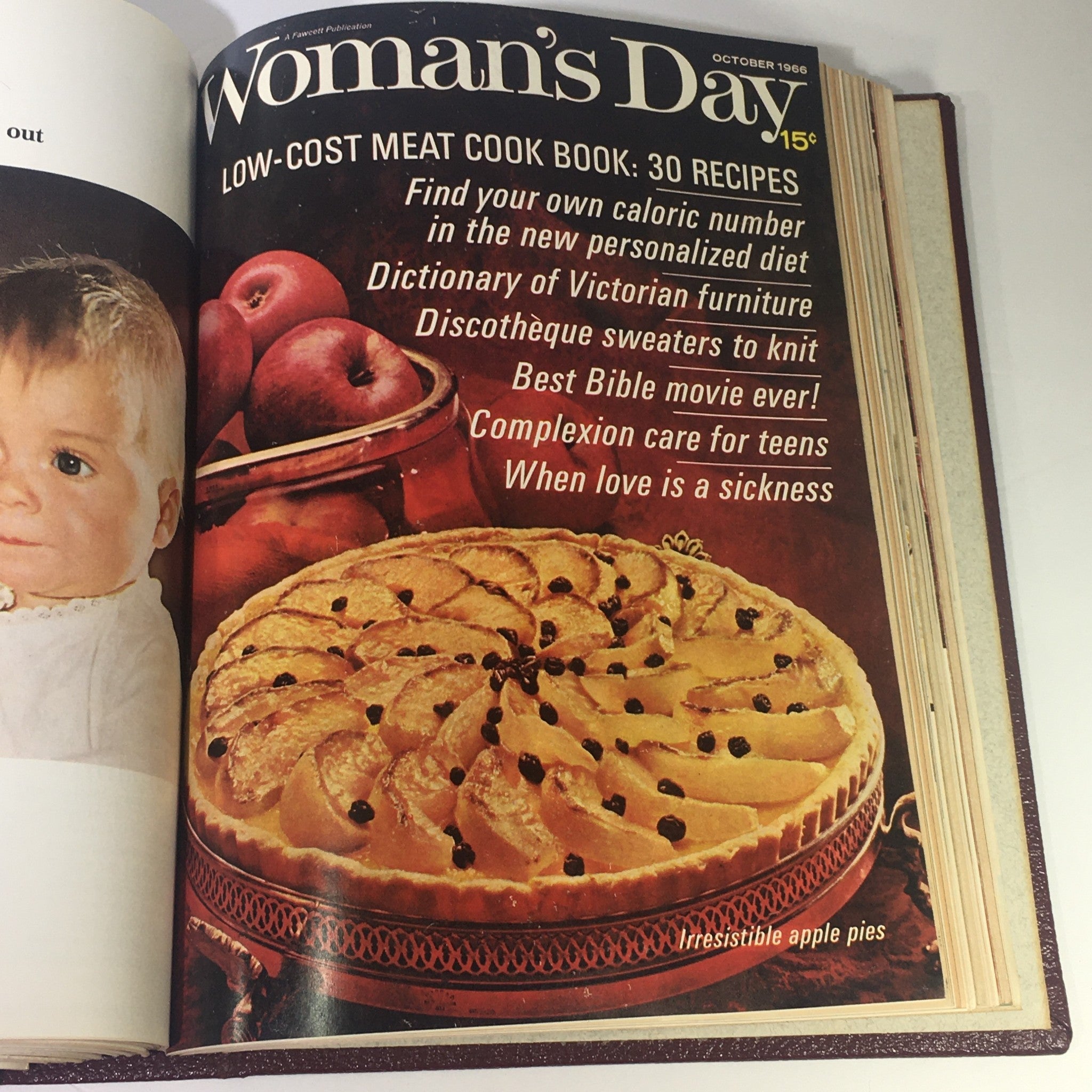 1966 Woman's Day Magazine Complete Year Round In One Book Compilation