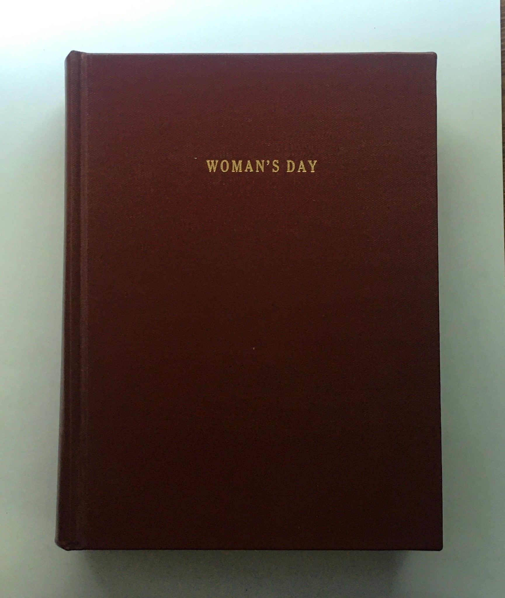 1969 Woman's Day Magazine, complete year-round compilation bound in a single book, featuring all issues from the year.