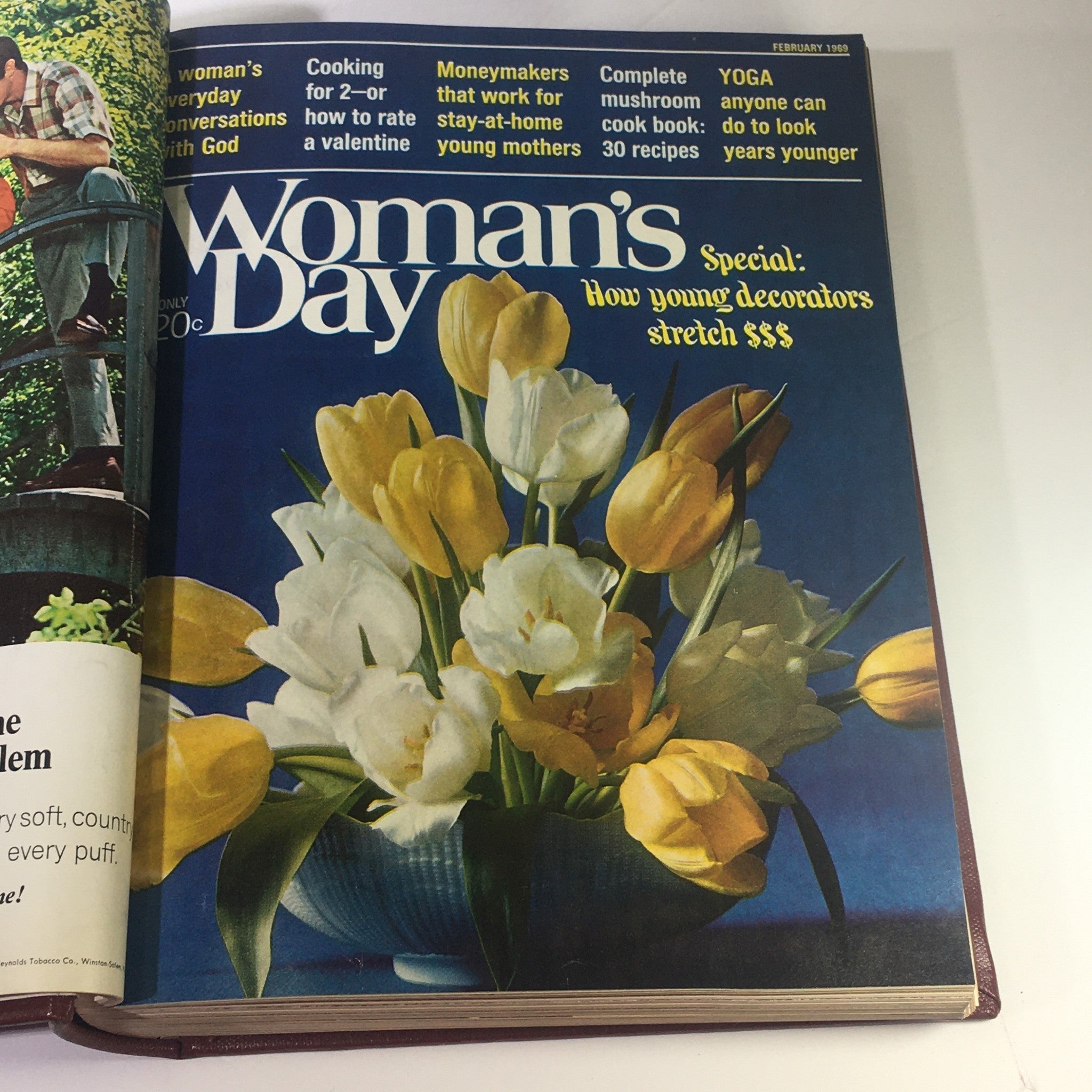 1969 Woman's Day Magazine Complete Year Round In One Book Compilation