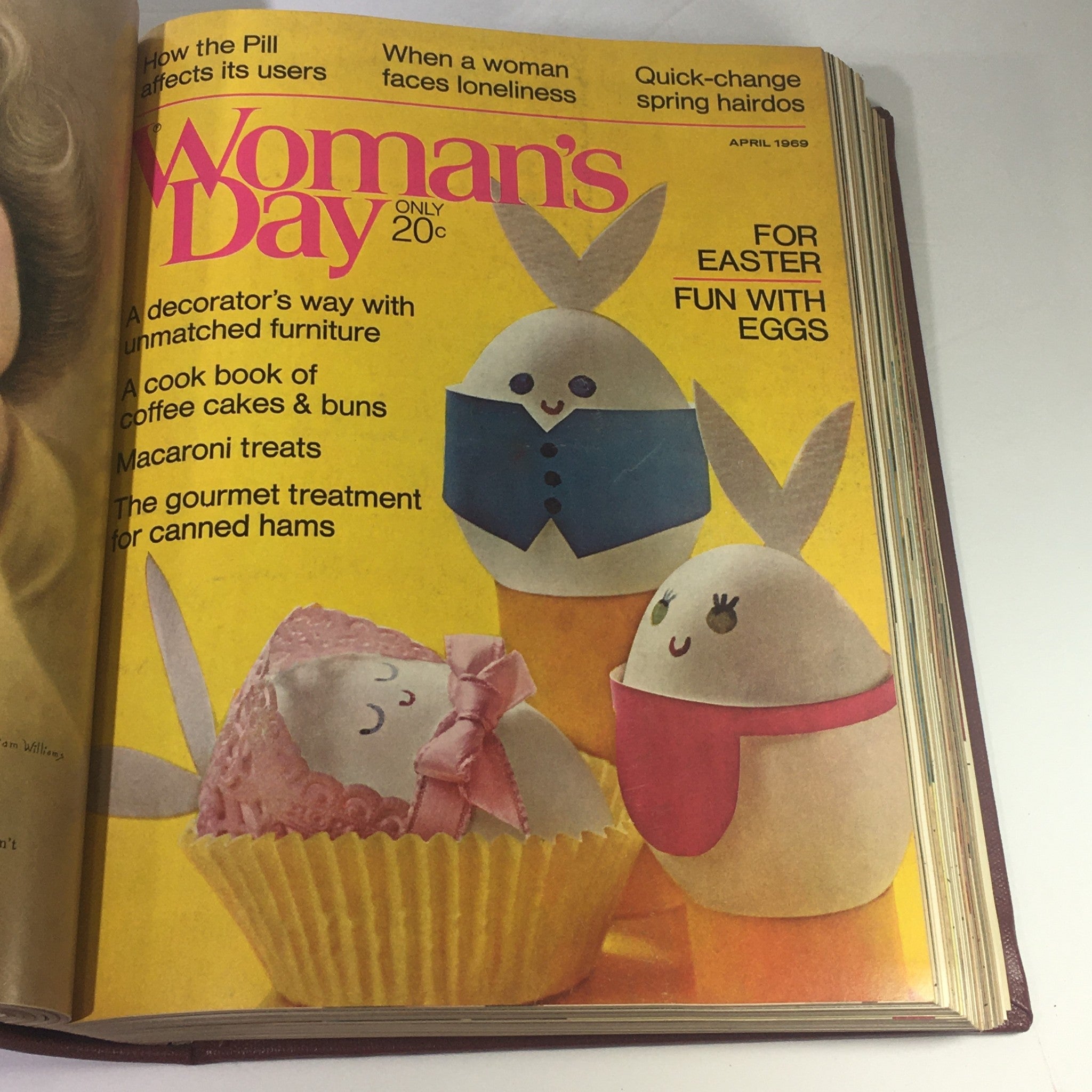 1969 Woman's Day Magazine Complete Year Round In One Book Compilation