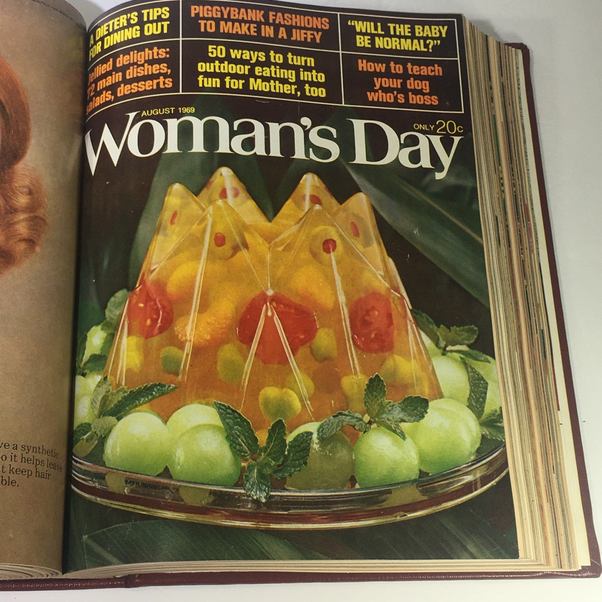 1969 Woman's Day Magazine Complete Year Round In One Book Compilation