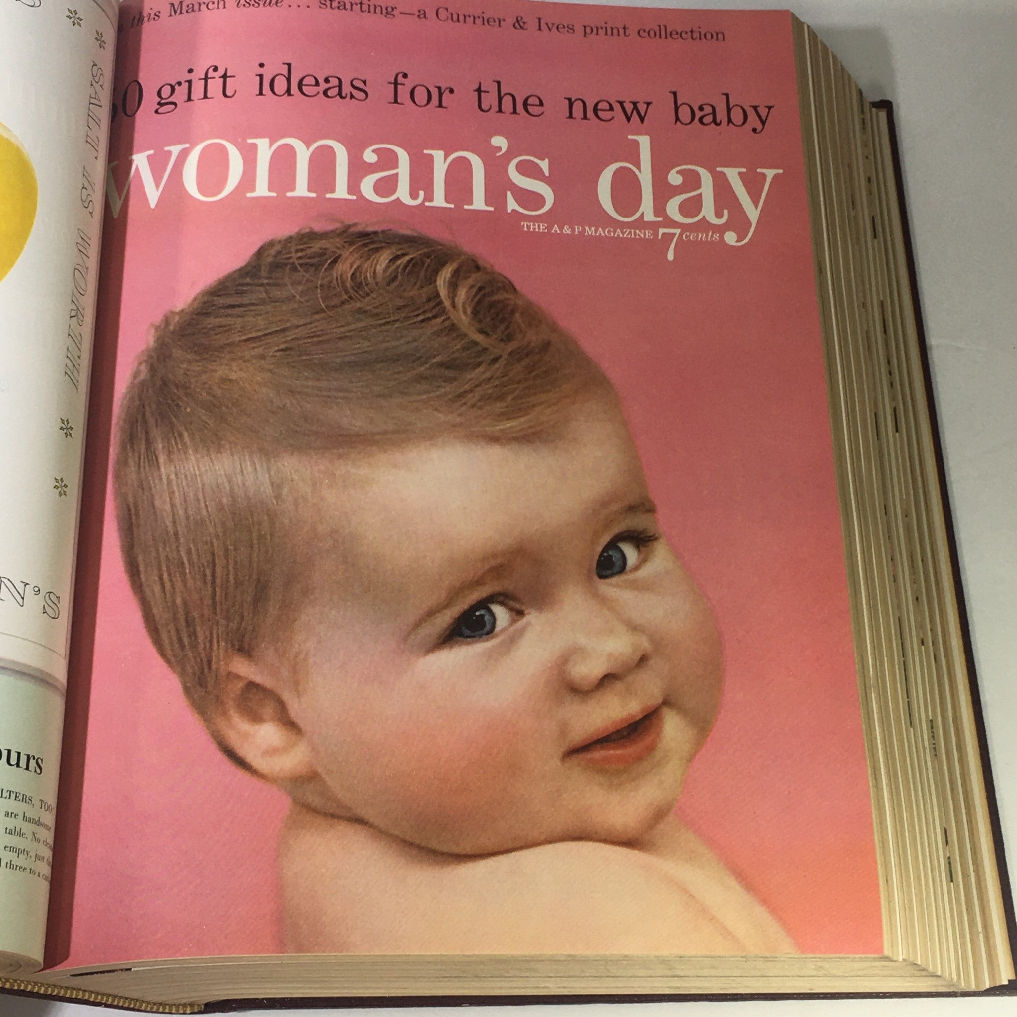 1955 Woman's Day Magazine Complete Year Round In One Book Compilation