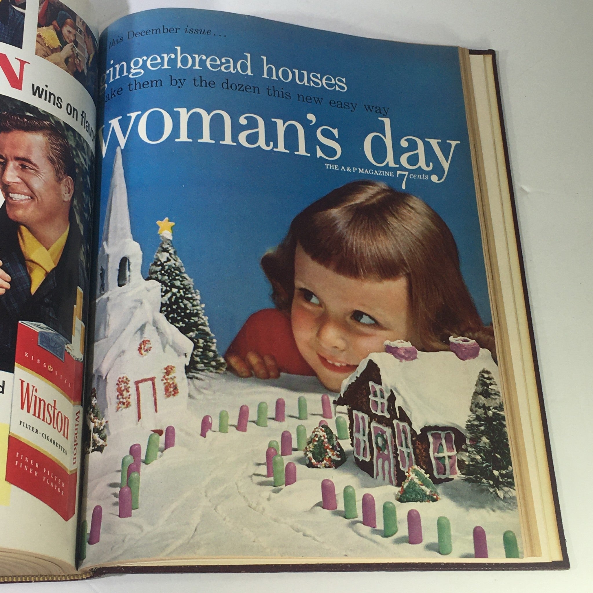 1955 Woman's Day Magazine Complete Year Round In One Book Compilation