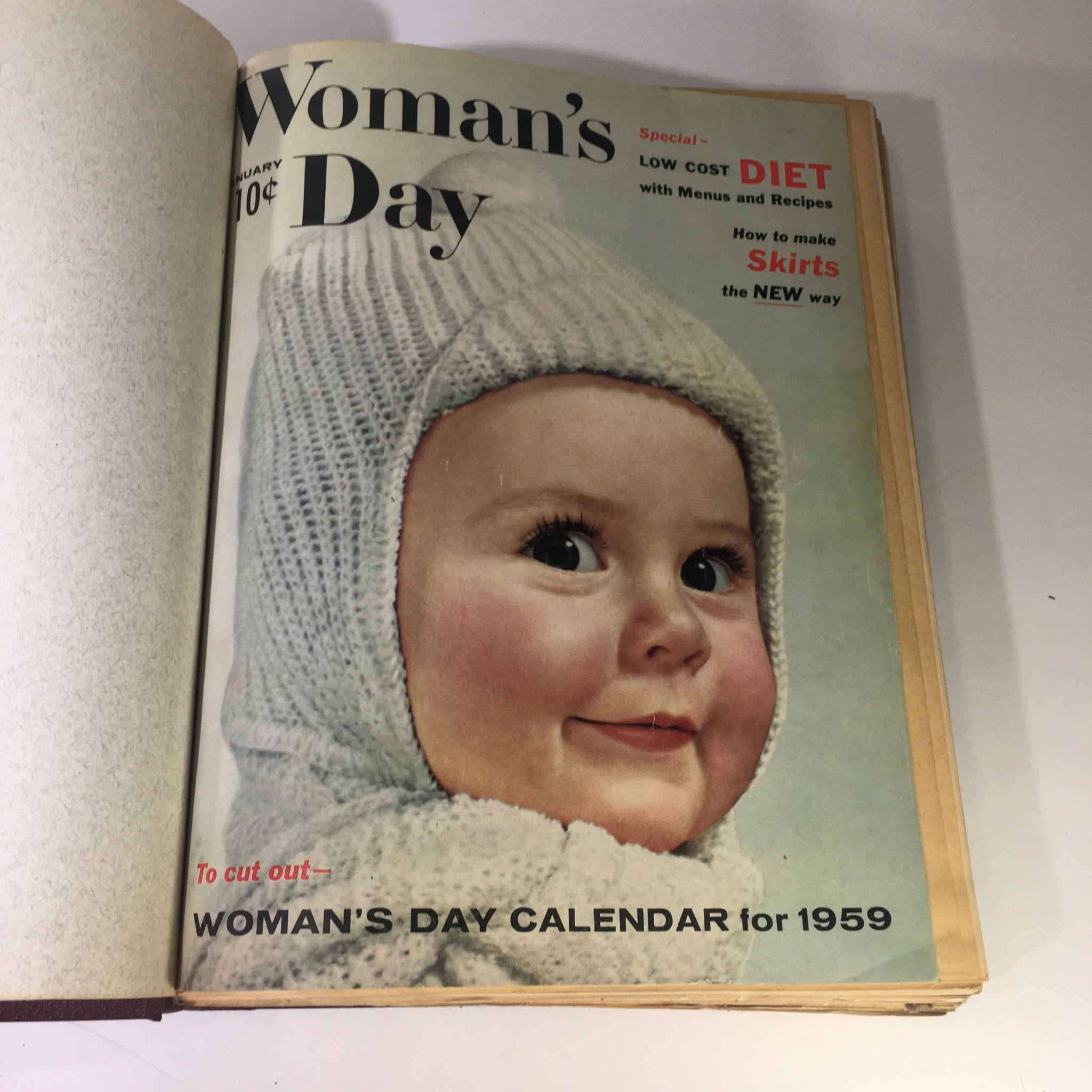 1959 Woman's Day Magazine Complete Year Round In One Book Compilation