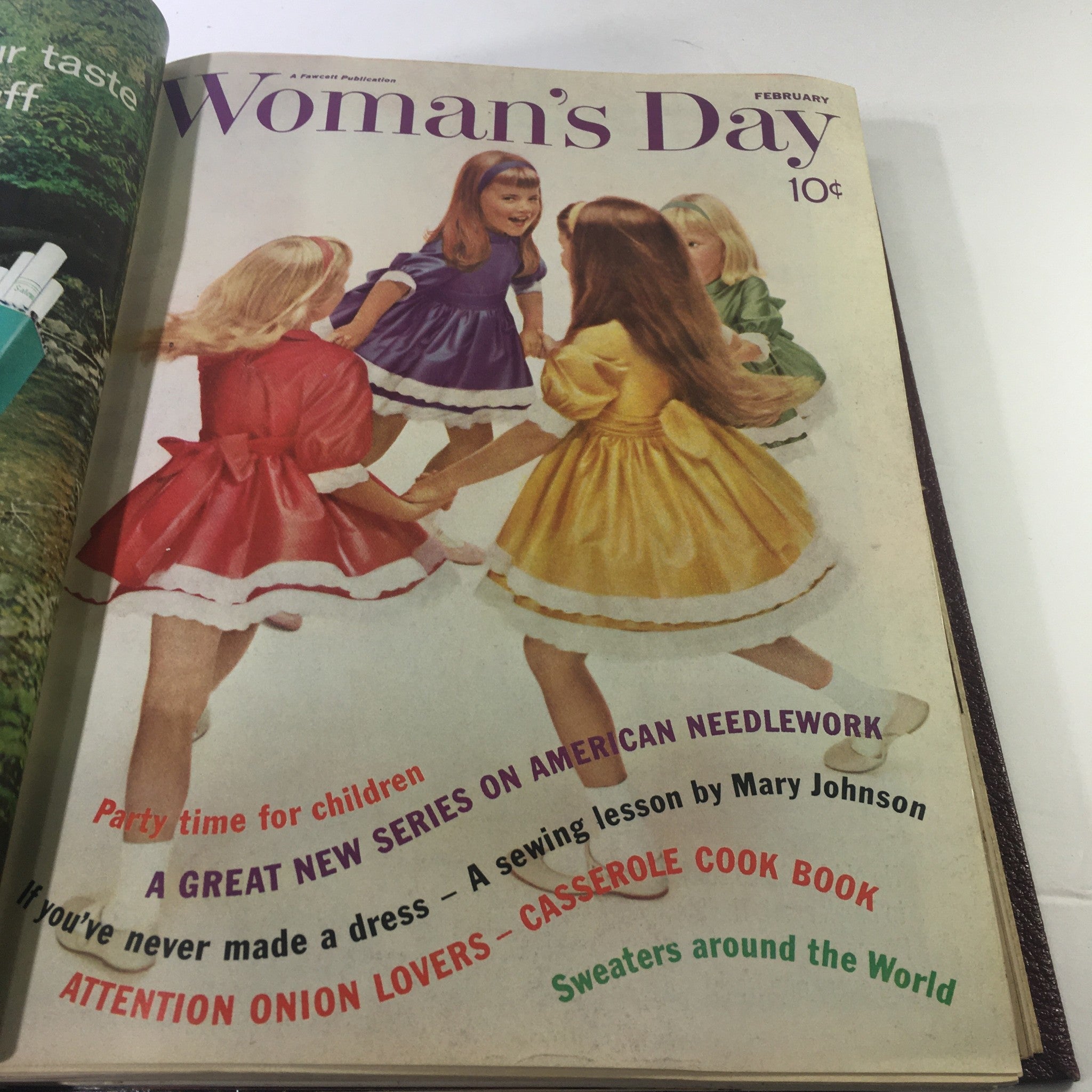 1961 Woman's Day Magazine Complete Year Round In One Book Compilation