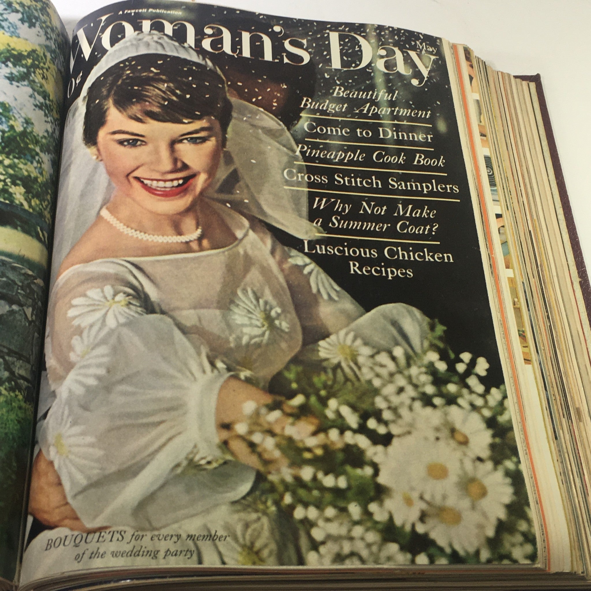 1961 Woman's Day Magazine Complete Year Round In One Book Compilation