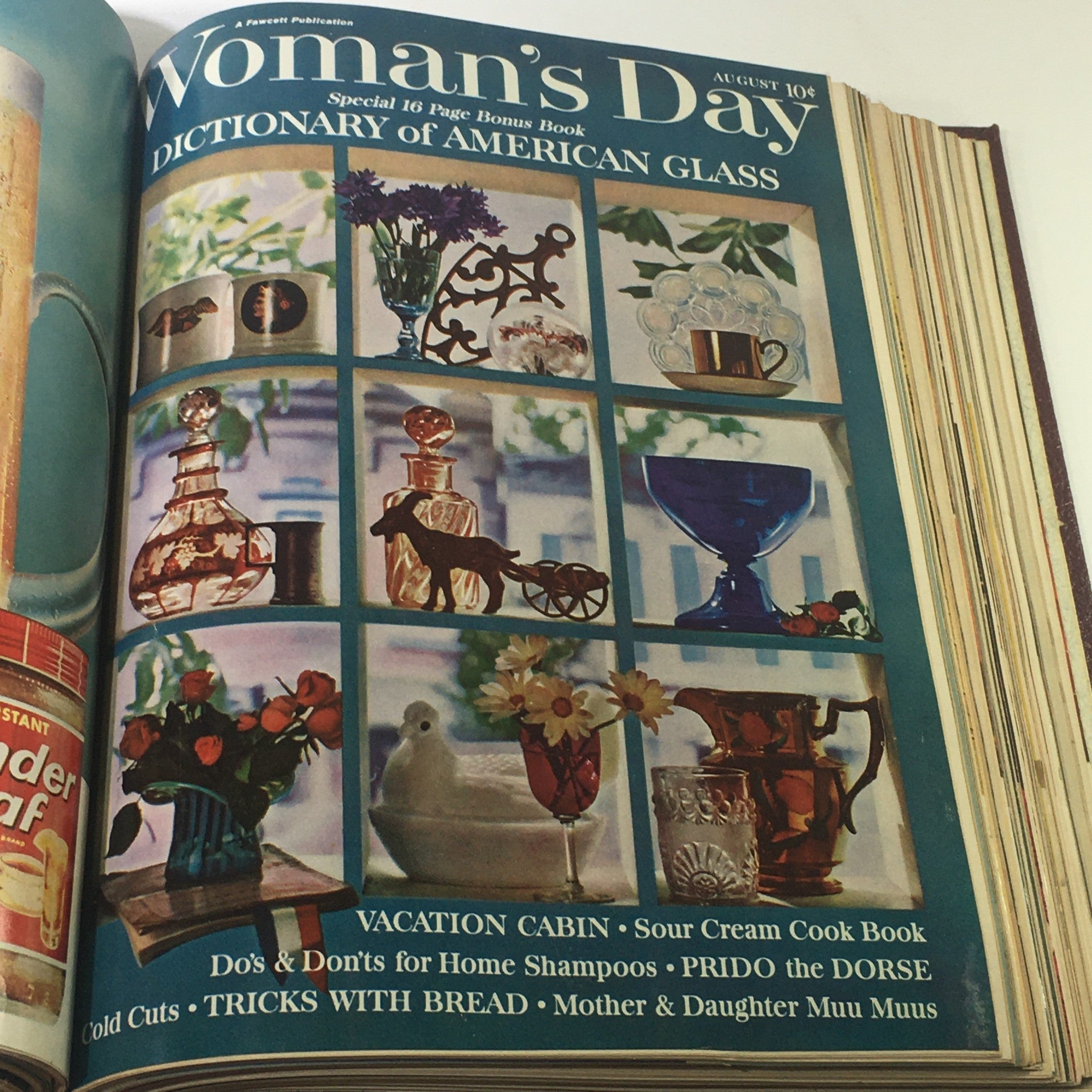 1961 Woman's Day Magazine Complete Year Round In One Book Compilation