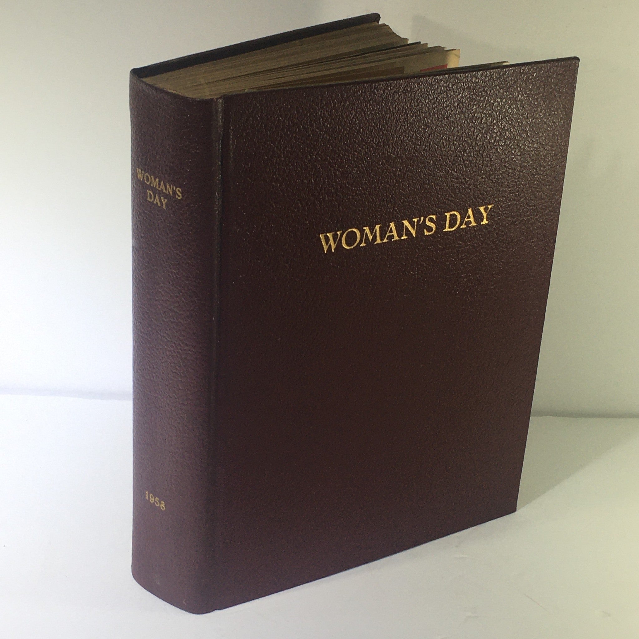 1958 Woman's Day Magazine Complete Year Round In One Book Compilation